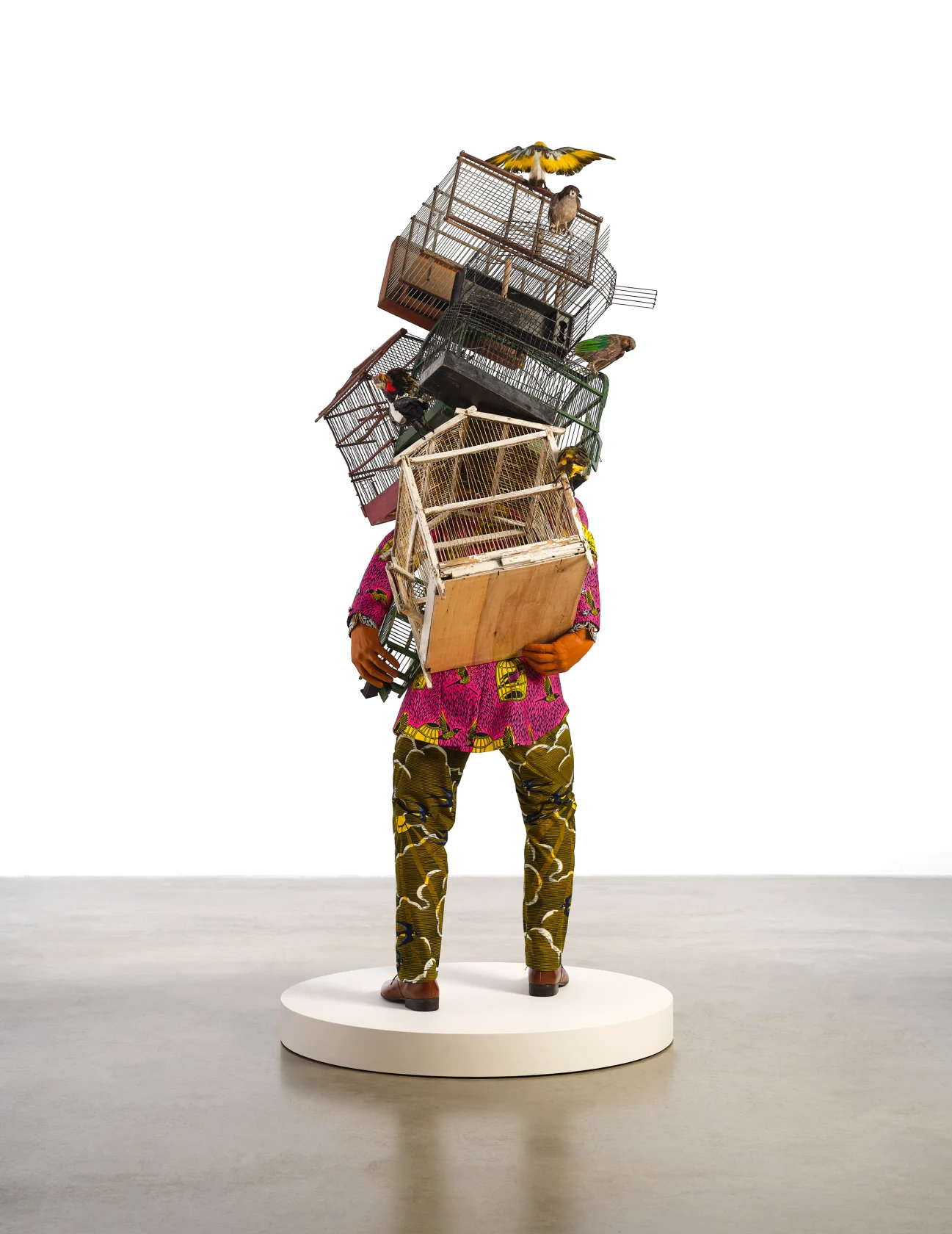 Yinka Shonibare Birdcage Man, 2023