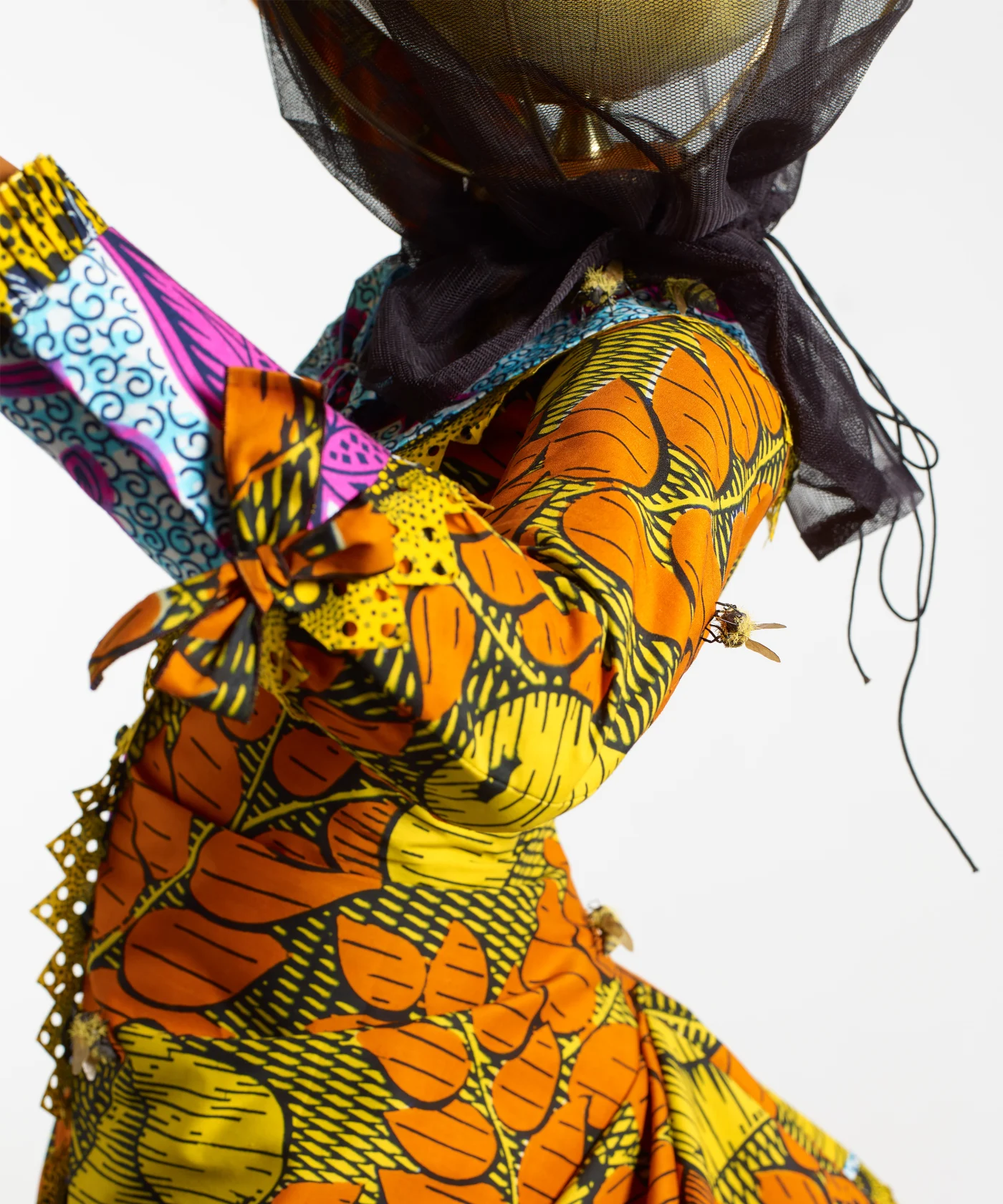 Yinka Shonibare, Beekeeper Girl II, 2022