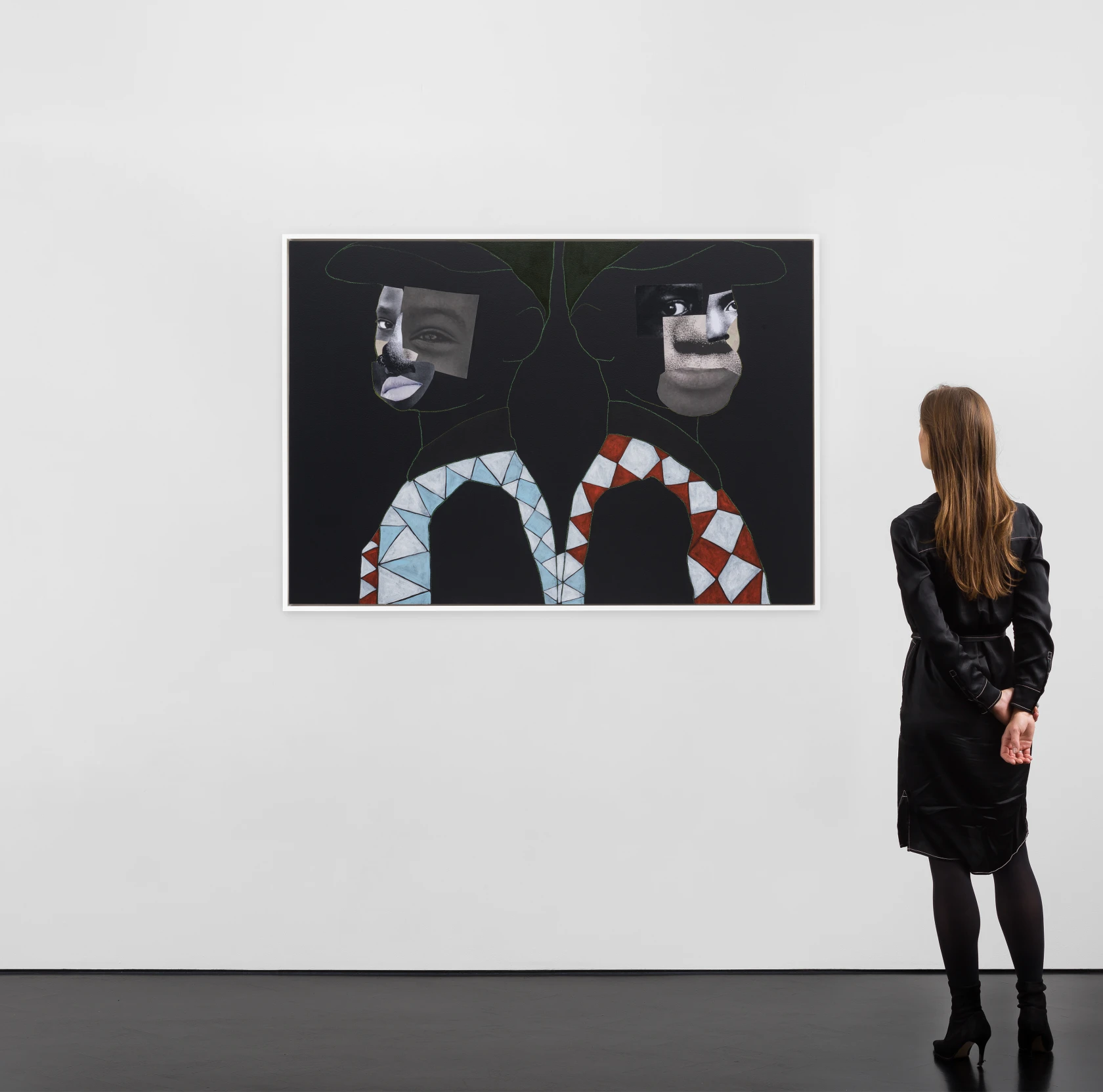 Deborah Roberts Even, it's uneven, 2022