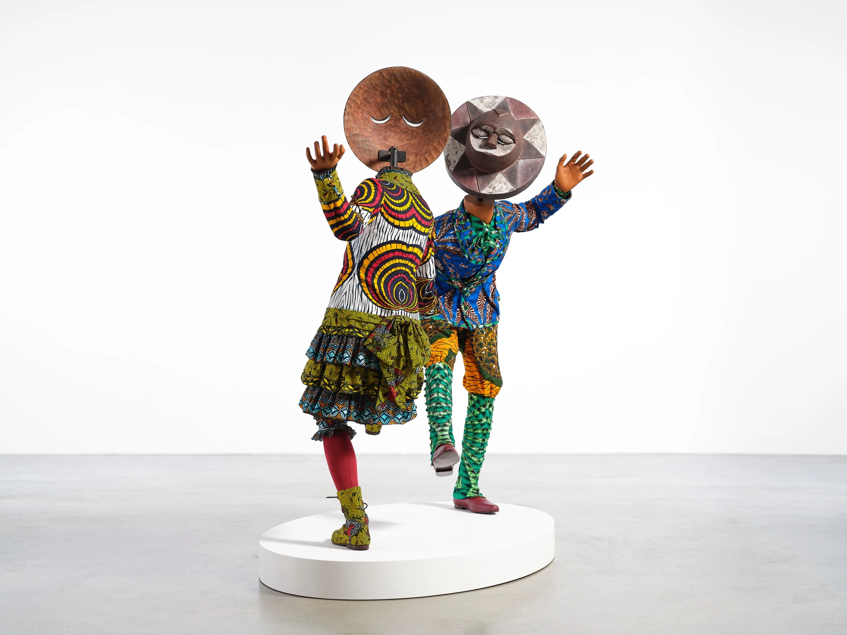 Yinka Shonibare Sun Dance Kids (Boy and Girl), 2023