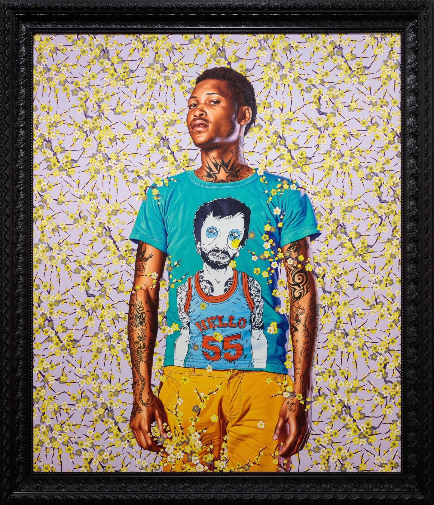 Kehinde Wiley, Portrait of Anthony Wheatley, 2016