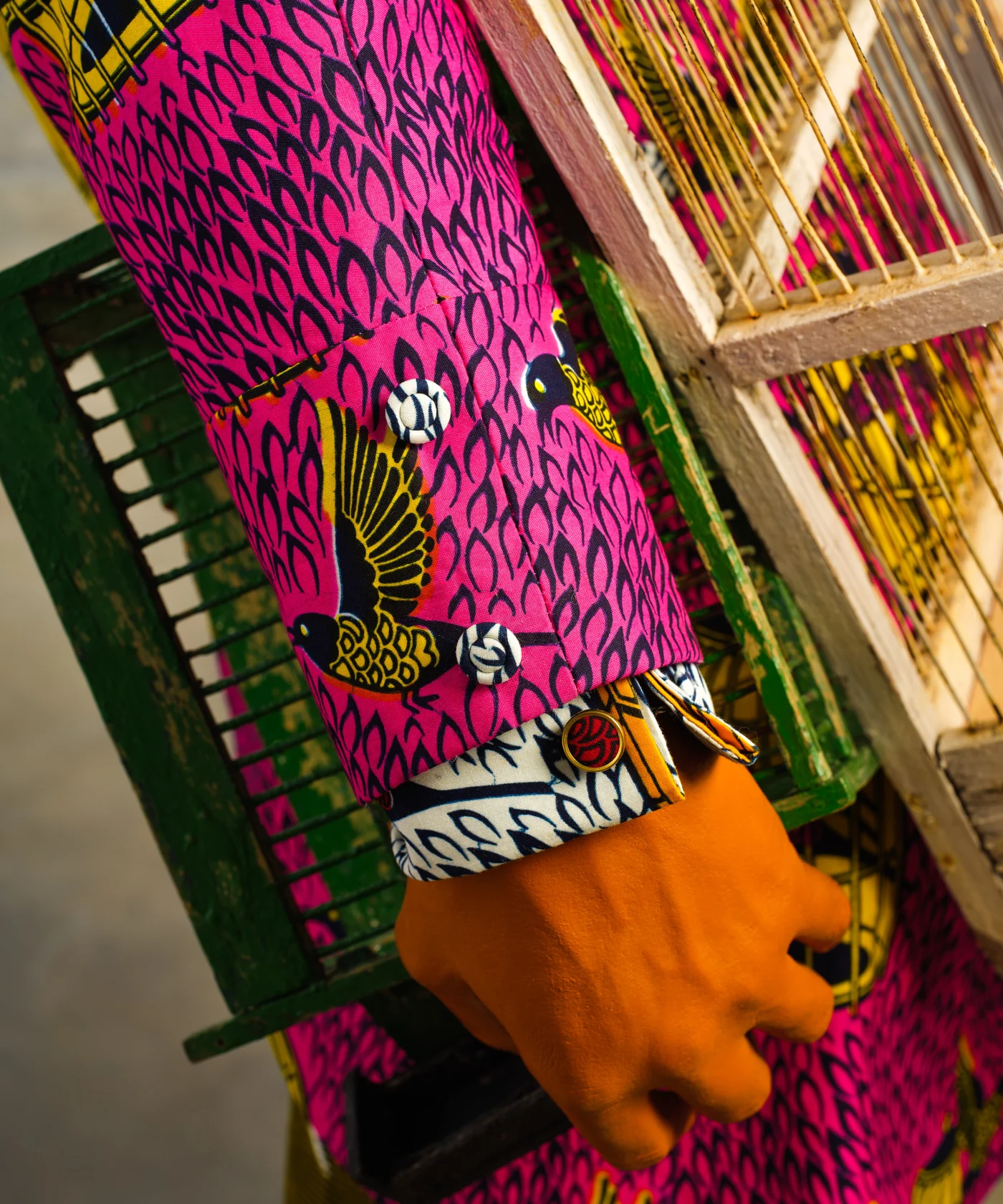 Yinka Shonibare Birdcage Man, 2023