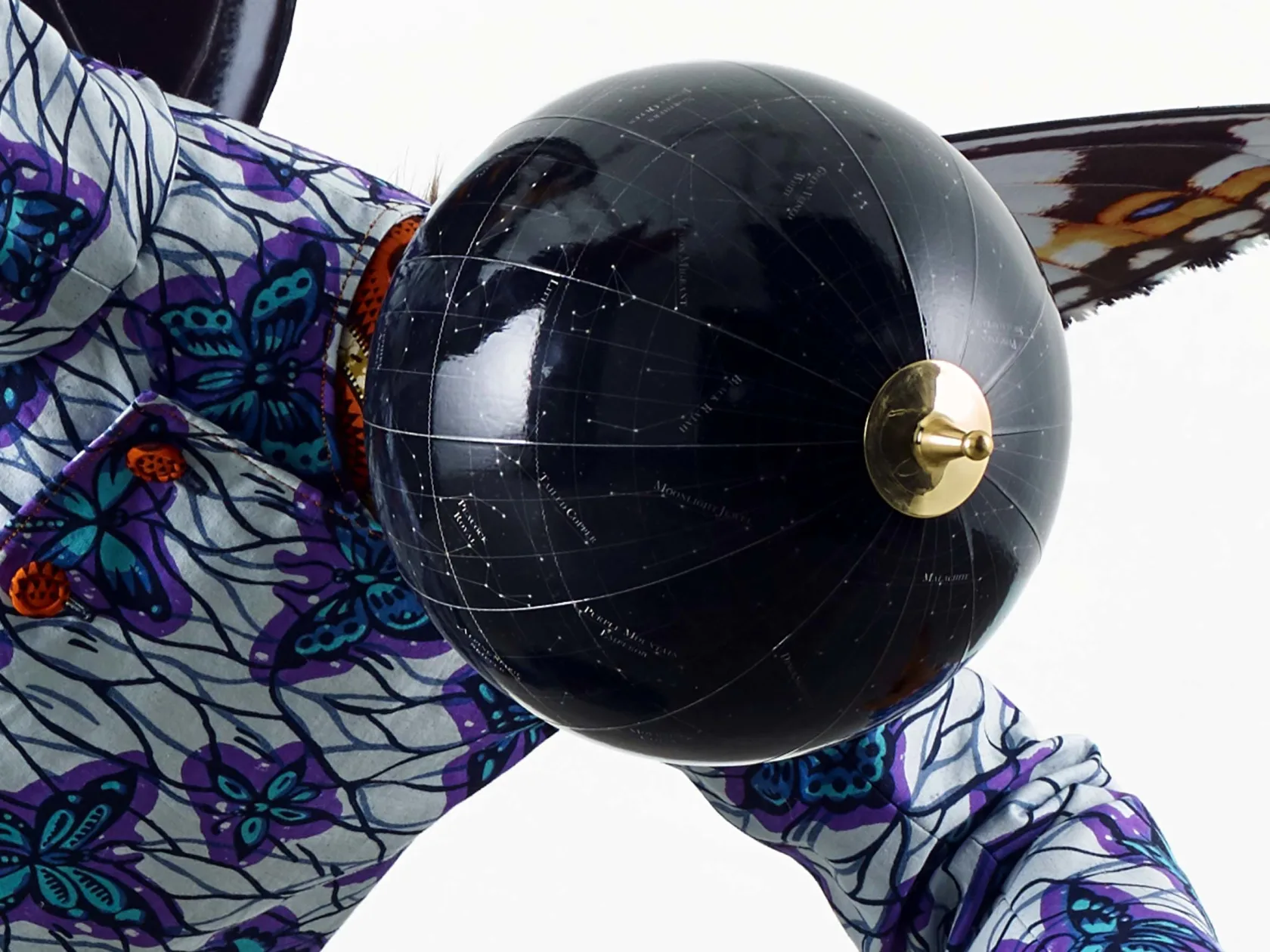 Yinka Shonibare, Butterfly Kid (Boy) IV, 2019