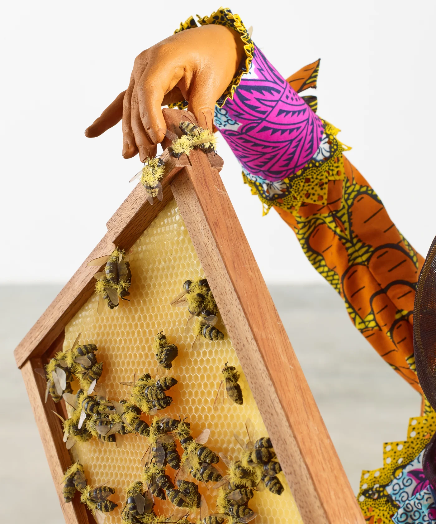 Yinka Shonibare, Beekeeper Girl II, 2022