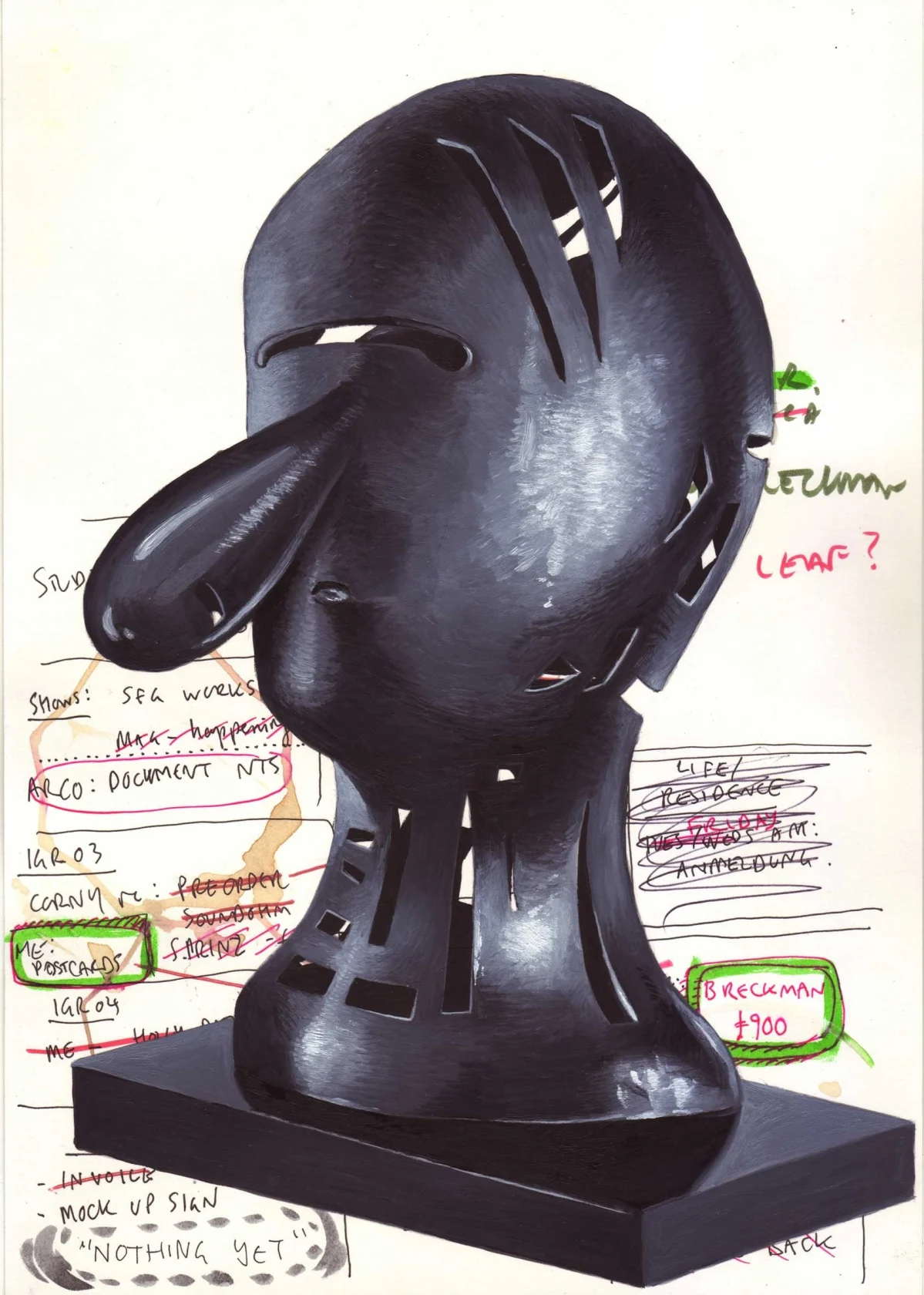 Paul McDevitt, Notes to Self: 2 March 2014, 2014