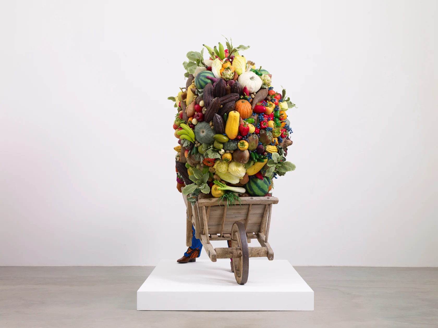 Yinka Shonibare Food Man, 2021