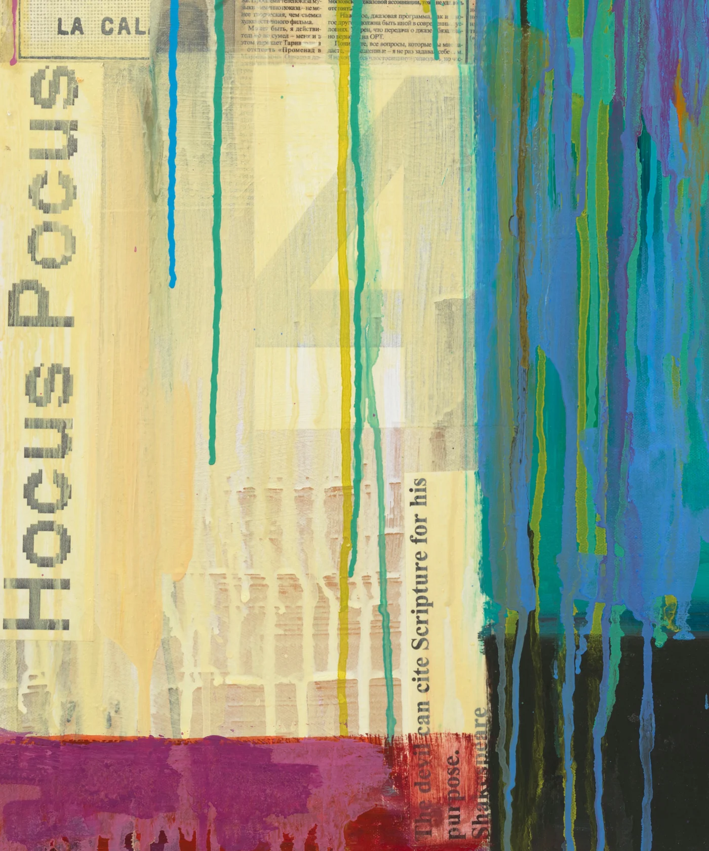 Jaune Quick-to-See Smith, Hocus Pocus, 2003