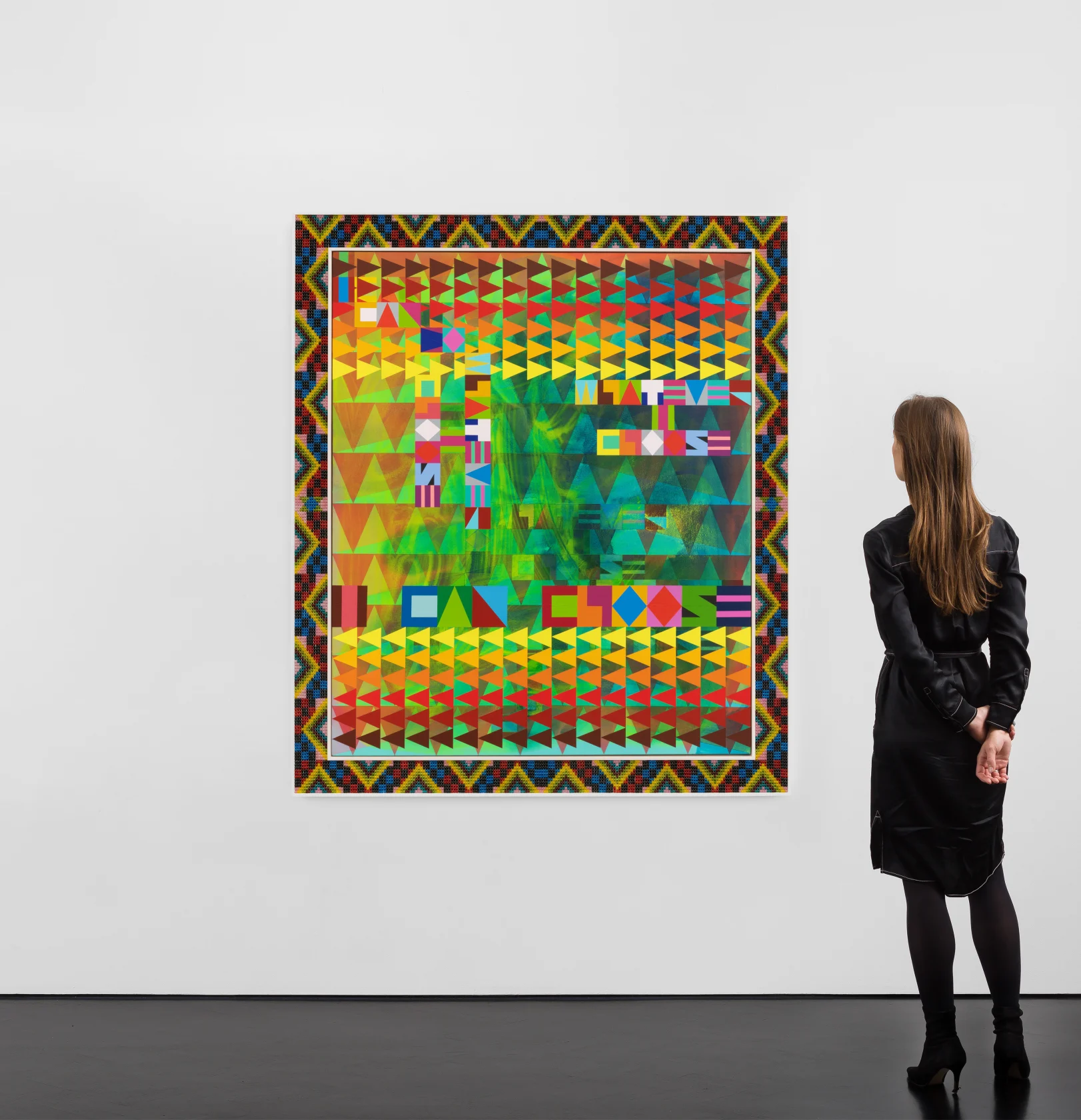 Jeffrey Gibson I CAN CHOOSE, 2022