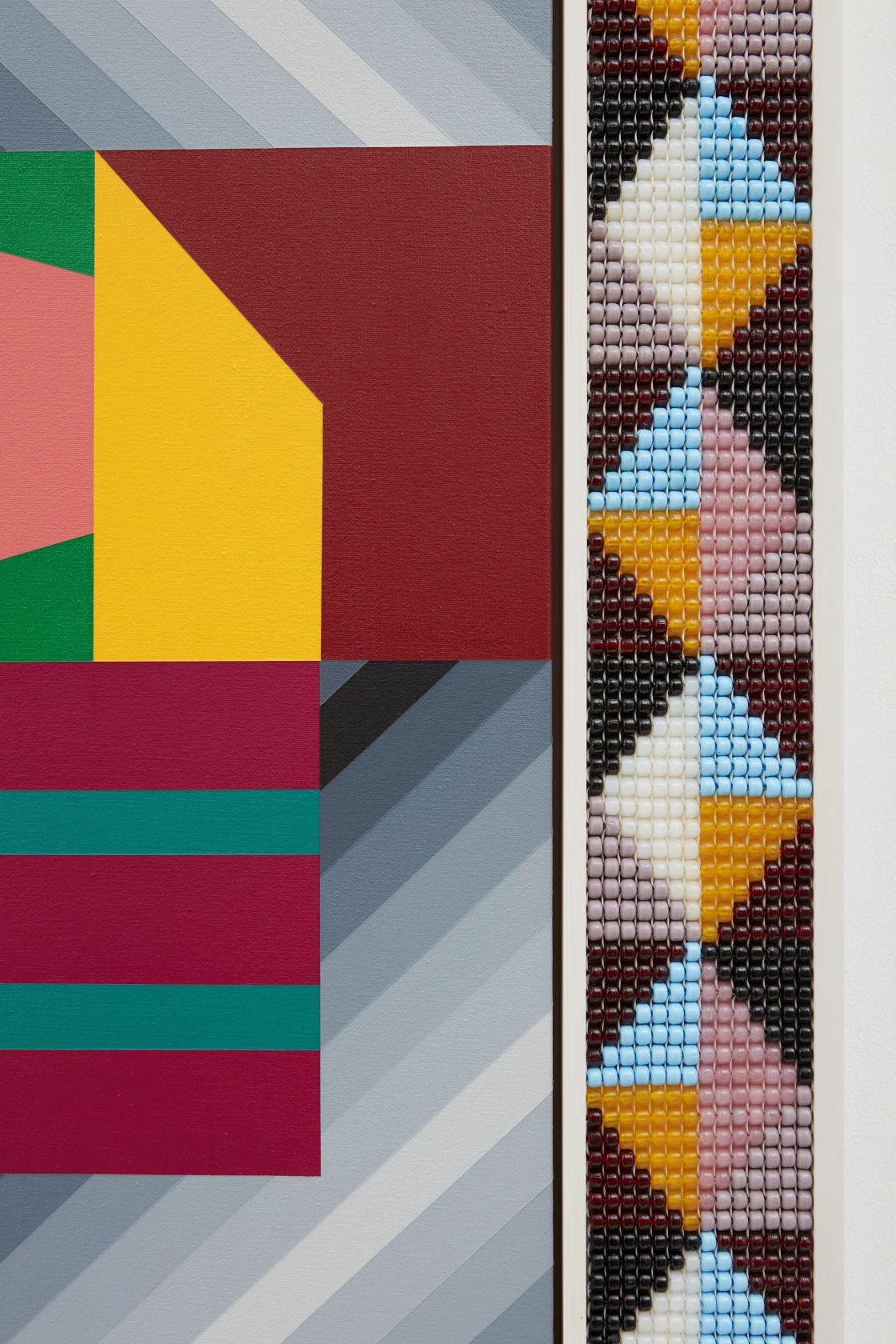 Jeffrey Gibson SAVE ME, 2018