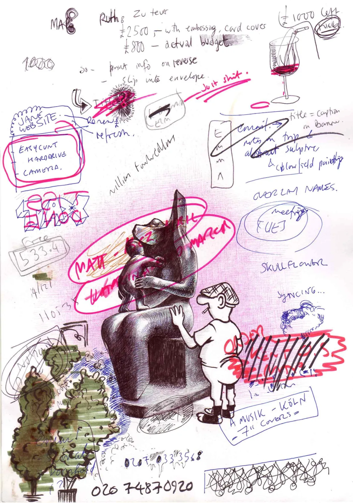 Paul McDevitt, Notes to Self: 25 February 2010, 2010
