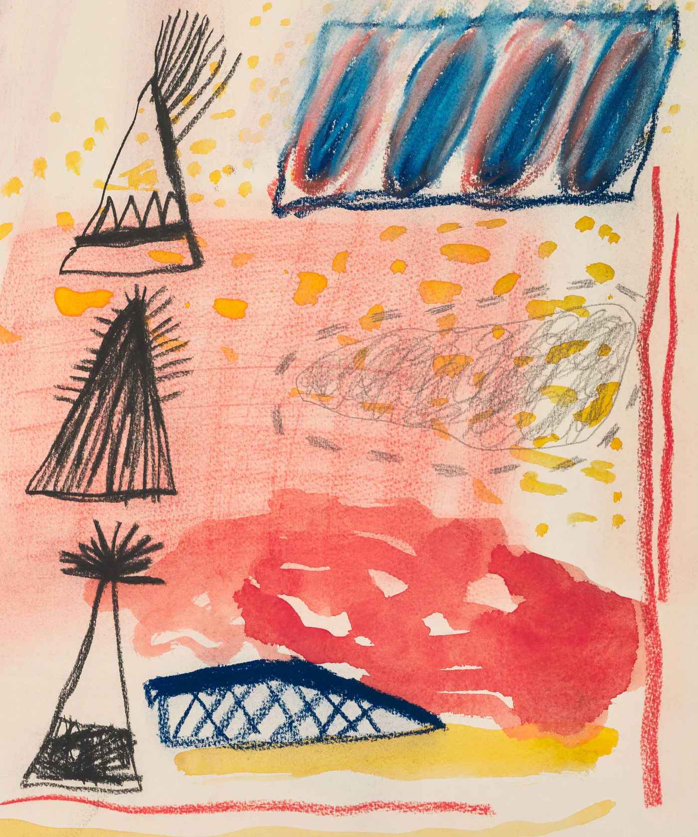 Jaune Quick-to-See Smith Charlo Series #21, 1987