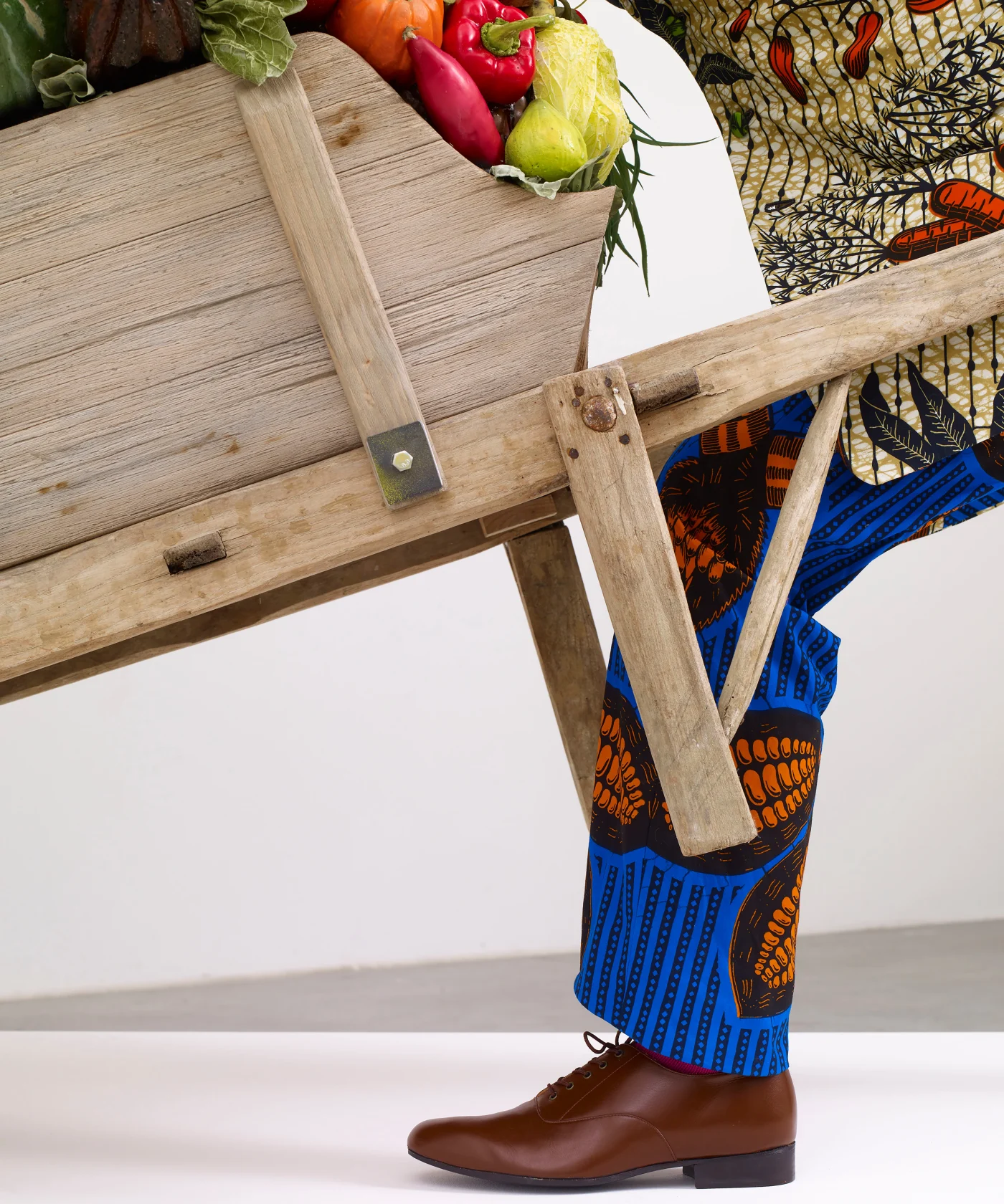 Yinka Shonibare Food Man, 2021