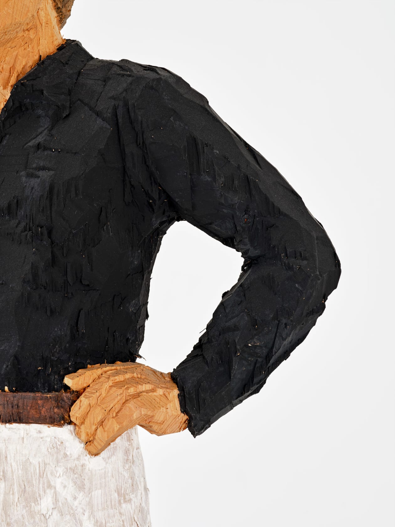 Stephan Balkenhol, Classic man on pedestal, 2019