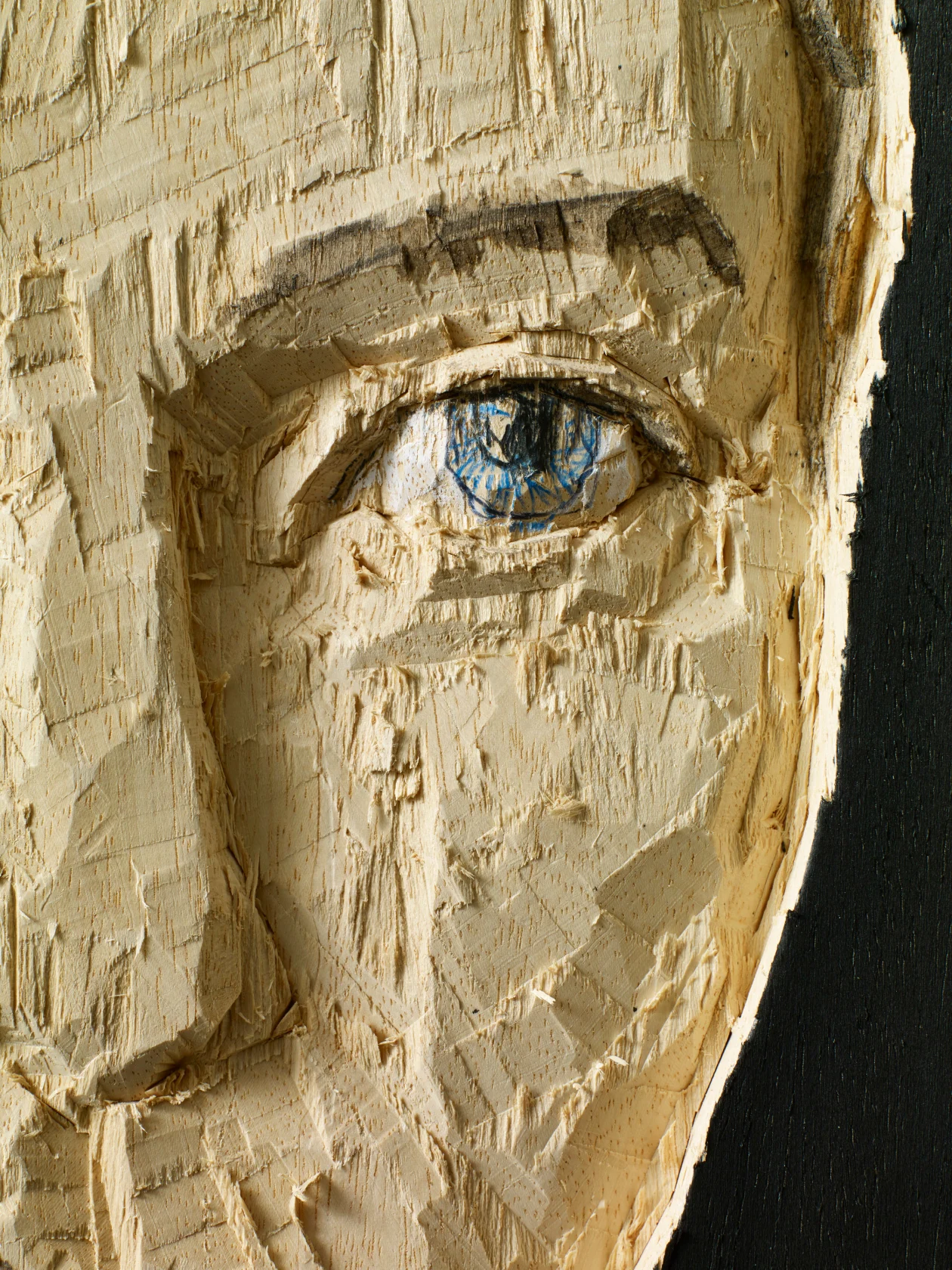 Stephan Balkenhol, Man Black and White, 2017