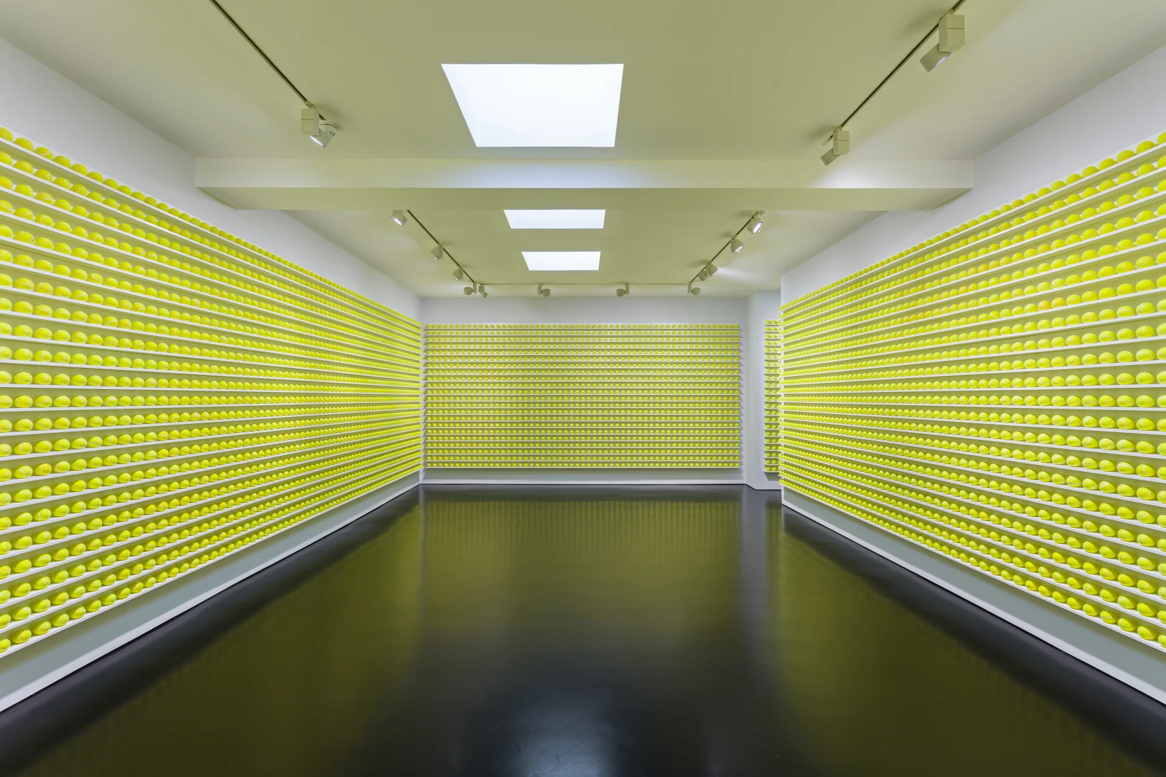 David Shrigley, Tennis Ball Exchange, 2021