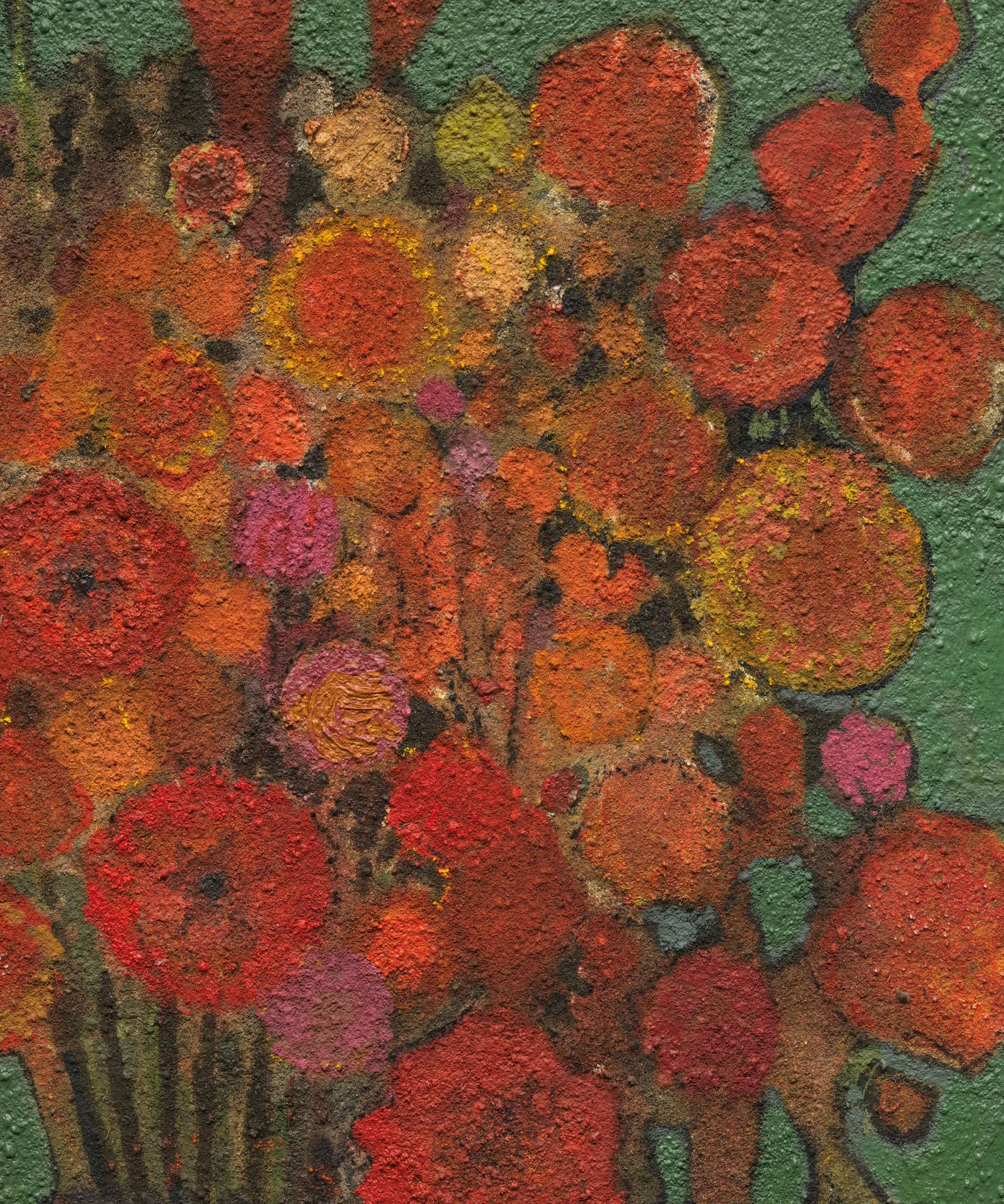 Sky Glabush Scarlet peonies, 2025