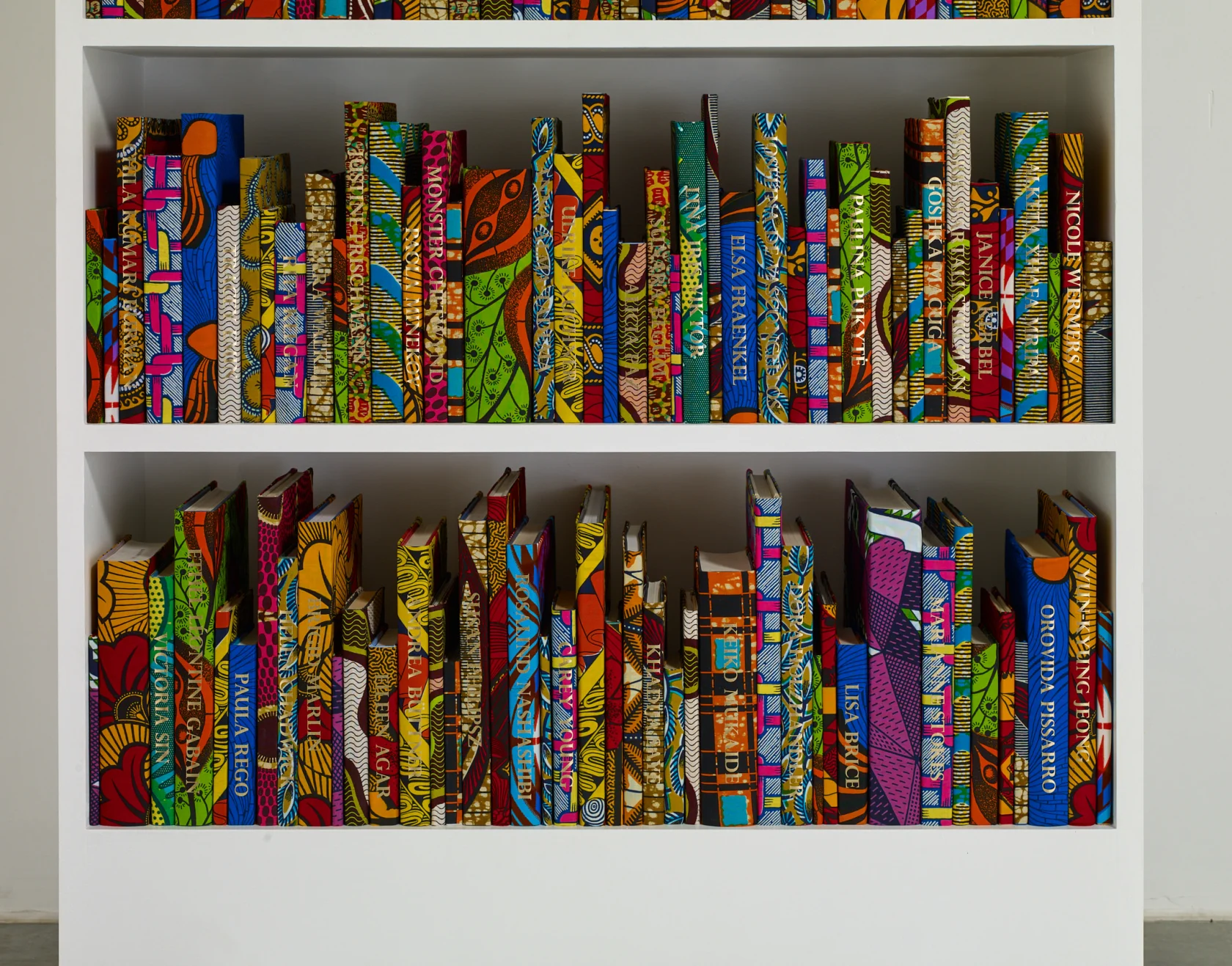 Yinka Shonibare British Library Collections (Female Artists), 2020