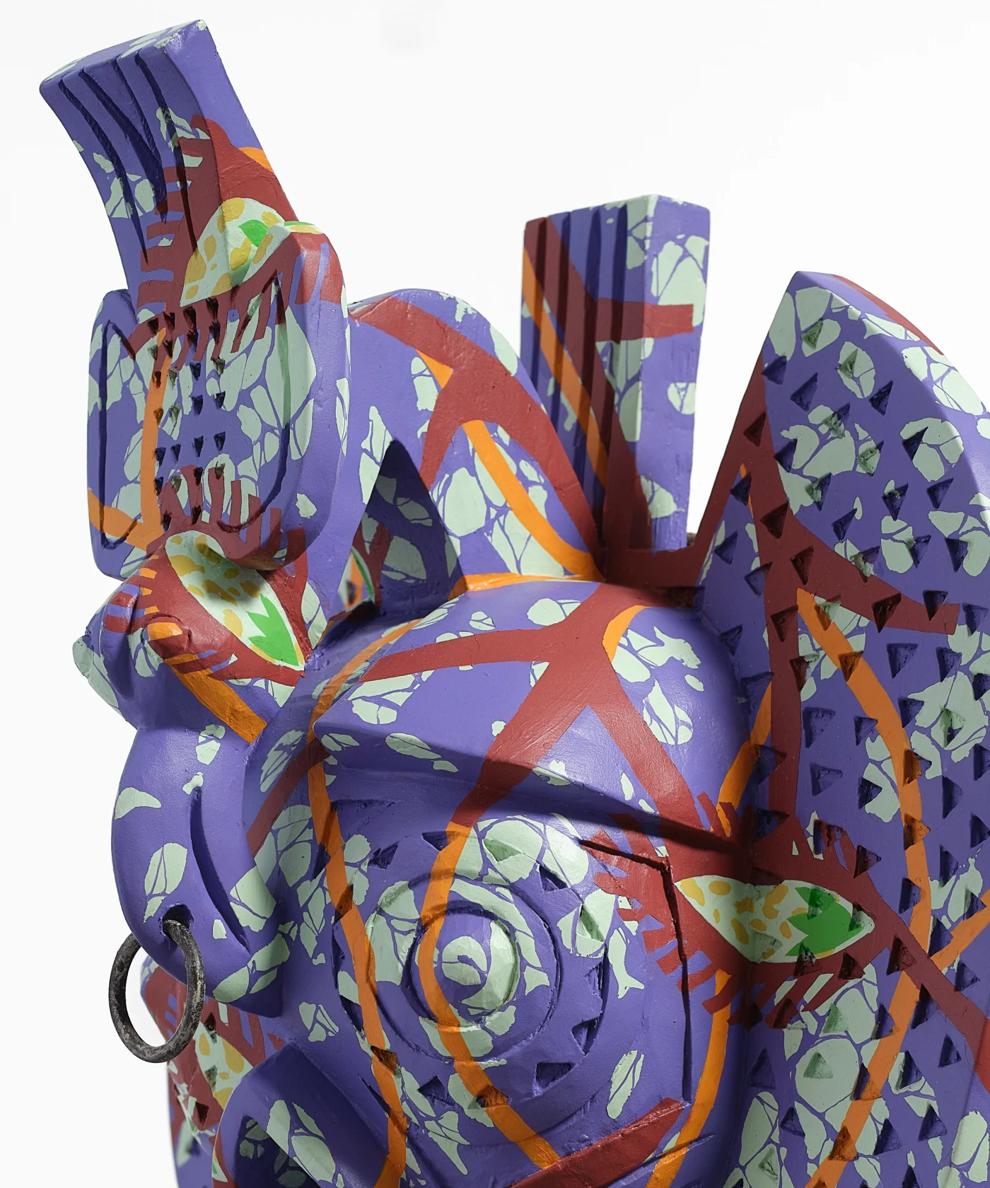 Yinka Shonibare Hybrid Mask (Gurunsi), 2023