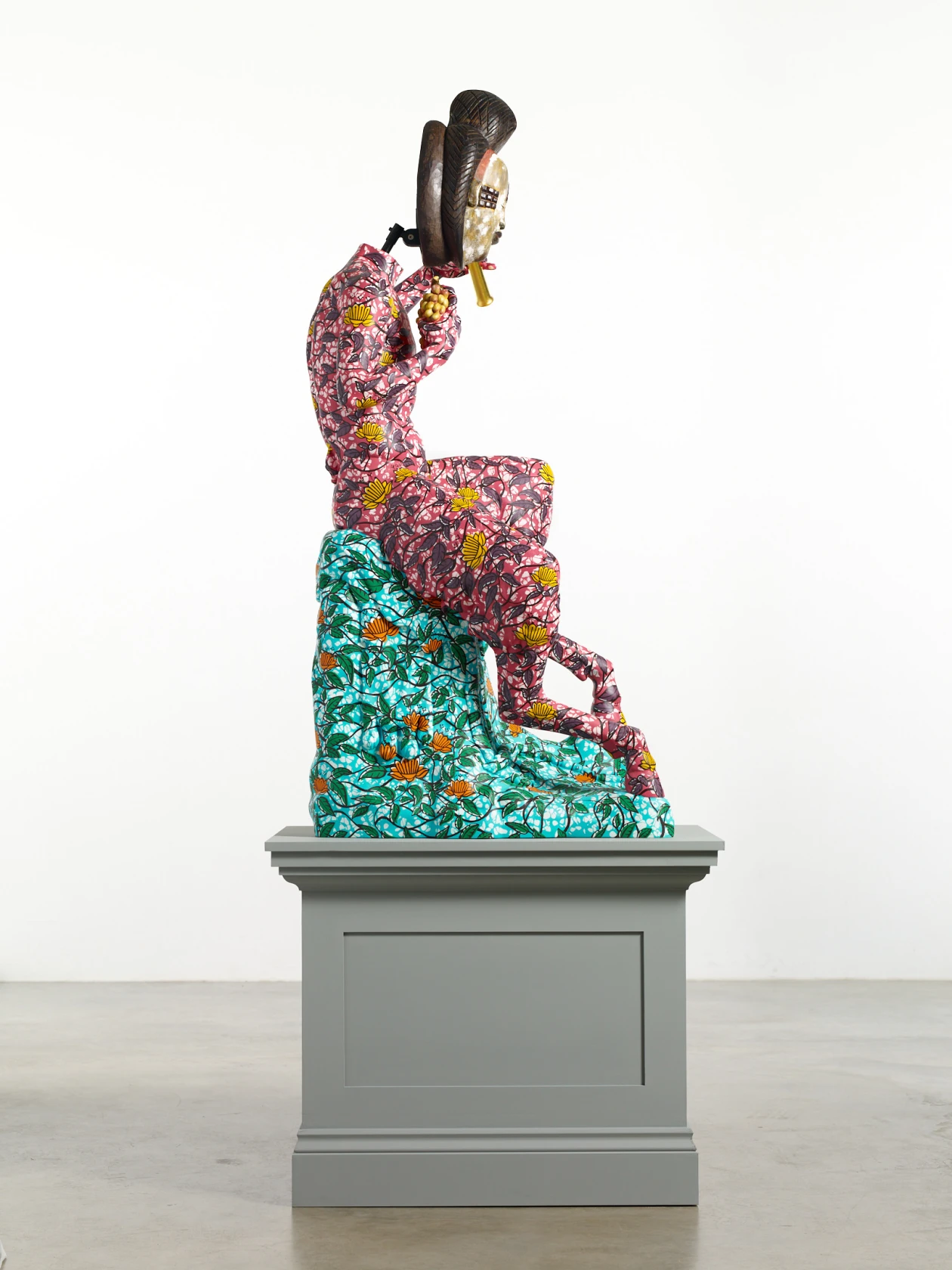 Yinka Shonibare, Hybrid Sculpture (Pan), 2021