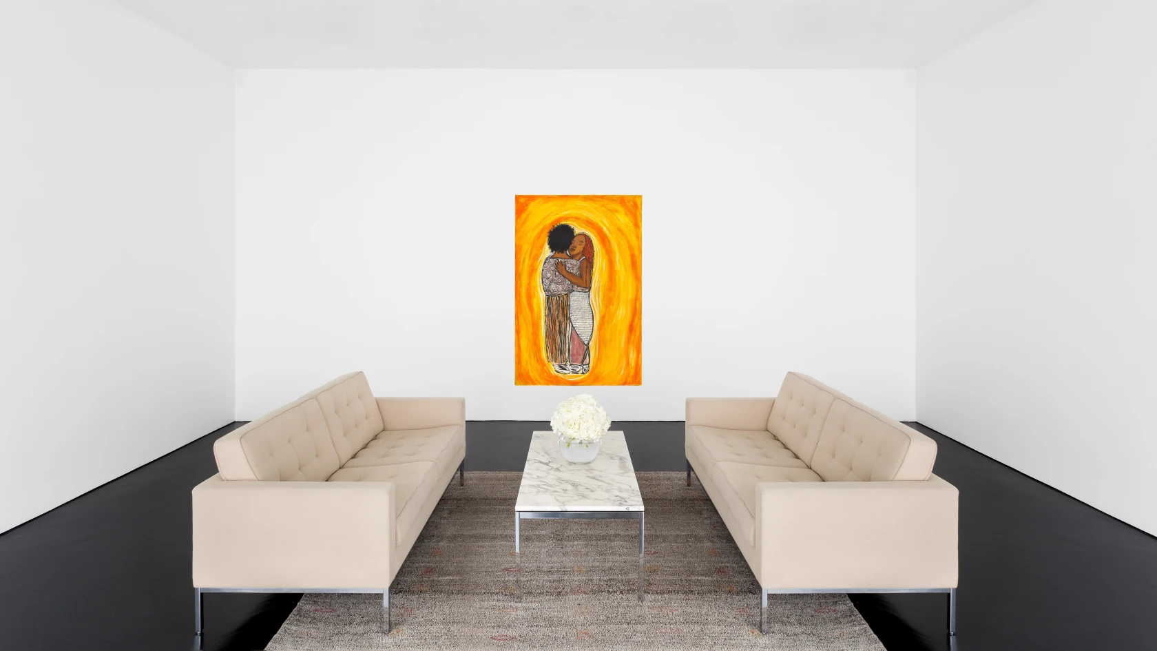 Sola Olulode She walked up to me in the street and embraced me, 2023