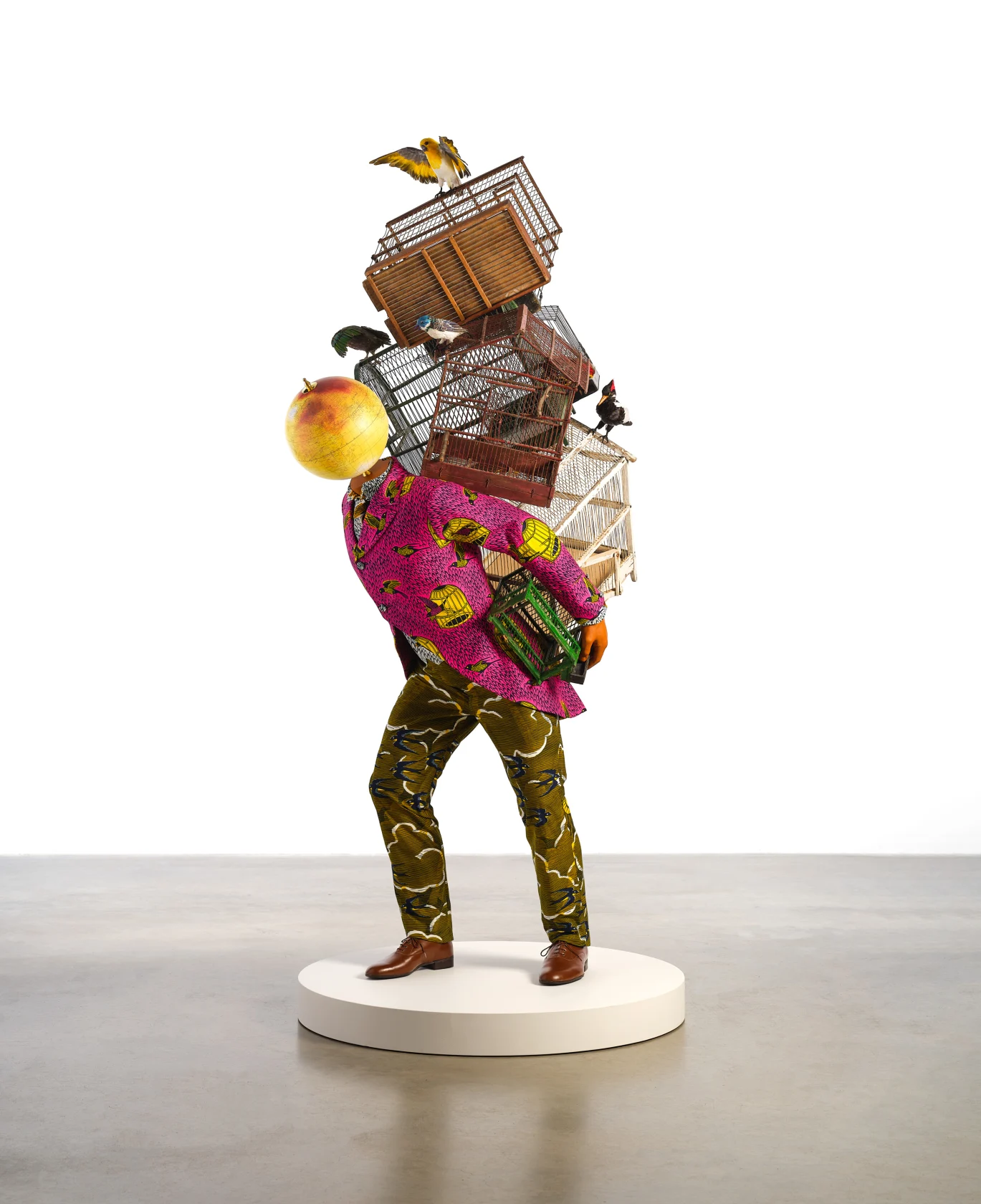 Yinka Shonibare Birdcage Man, 2023