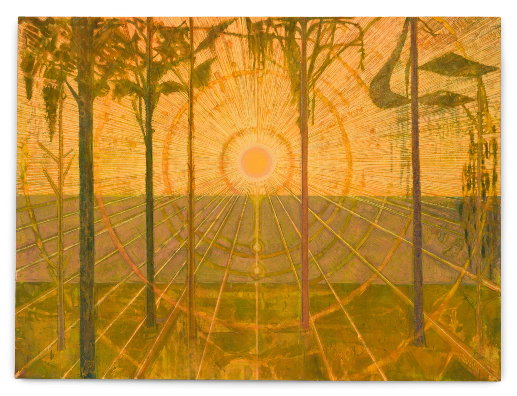 Sky Glabush Sun/Gate, 2021