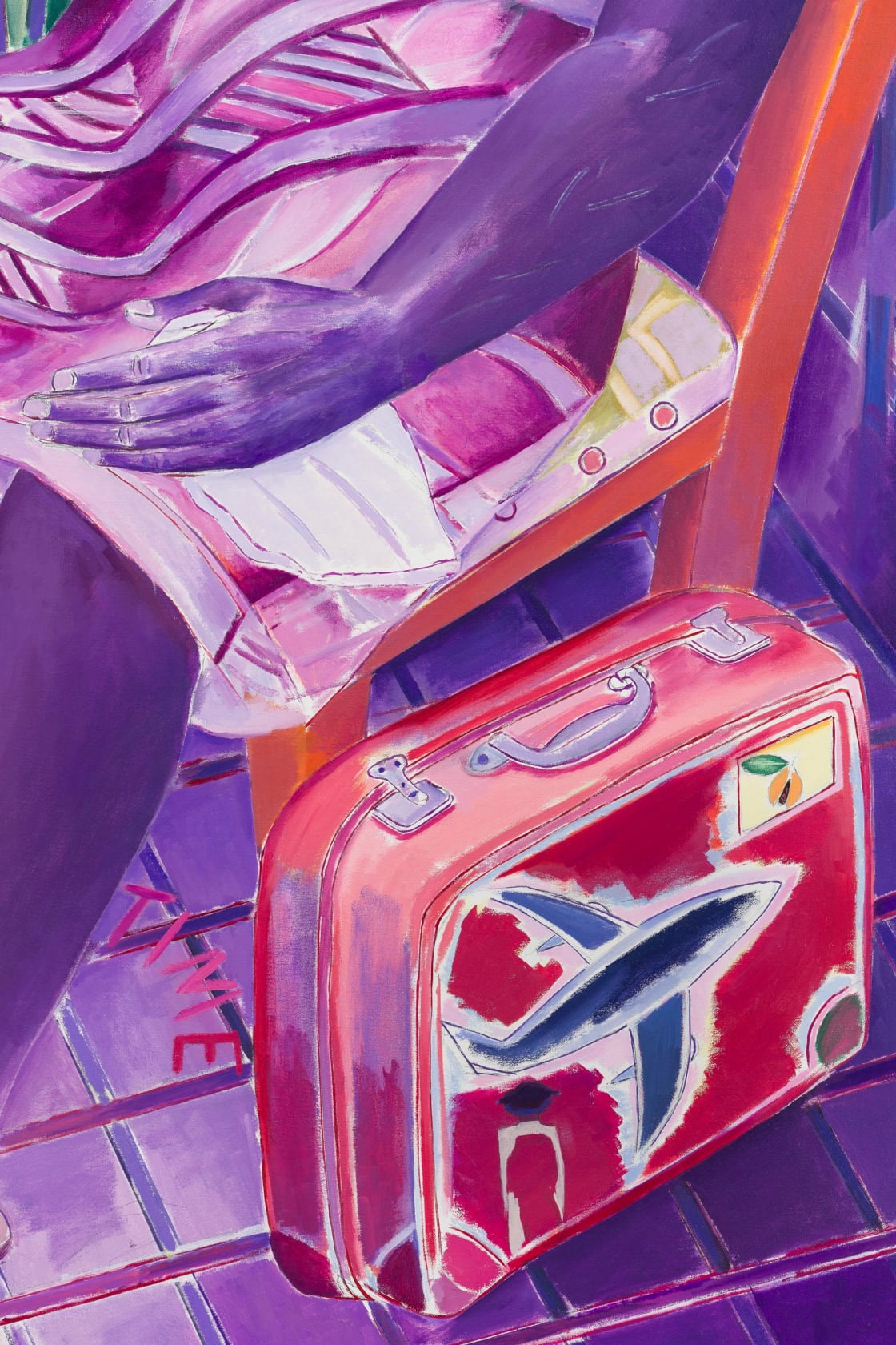 Denzil Forrester Reading with Ma Pets, 2018