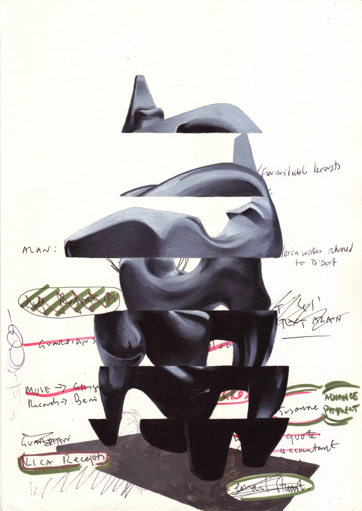 Paul McDevitt, Notes to Self: 25 February 2014, 2014