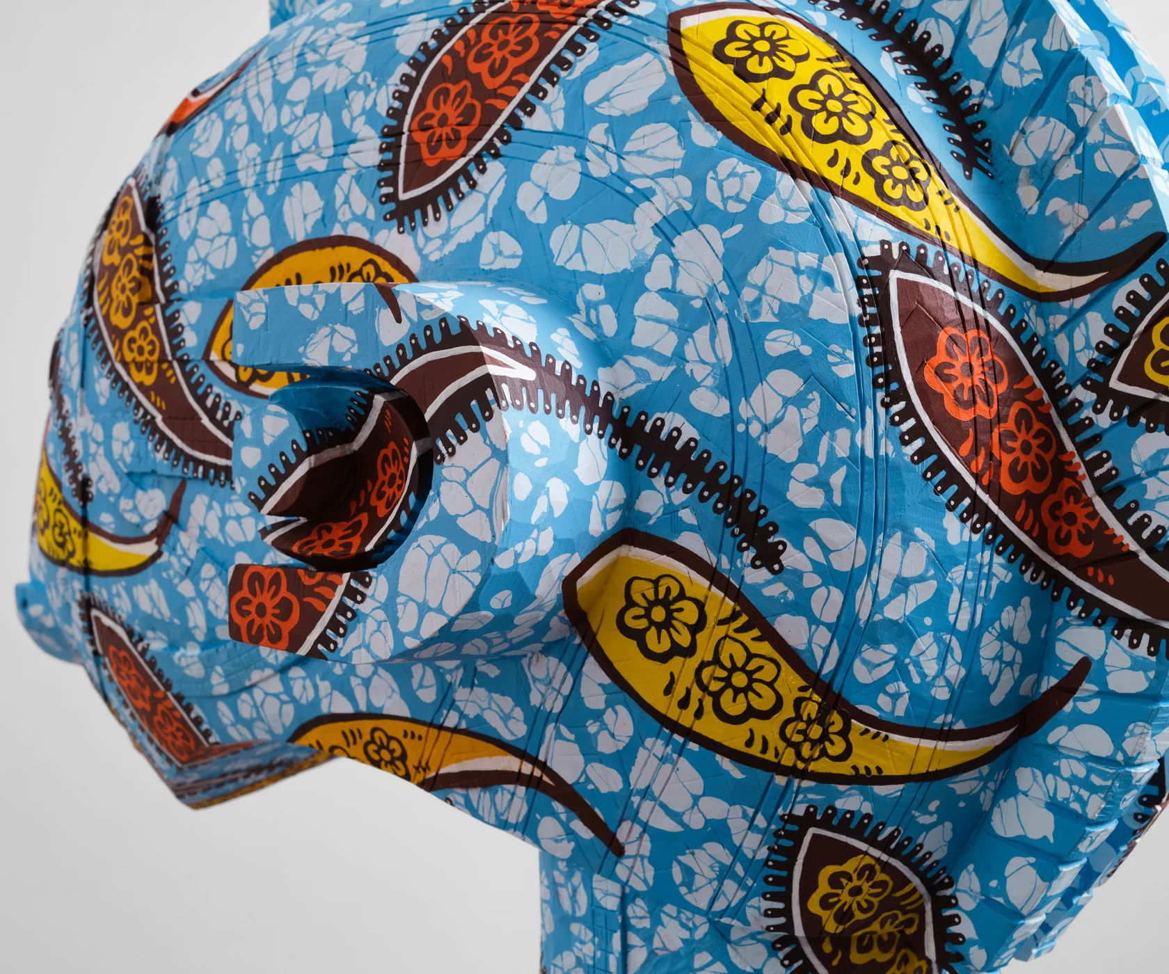 Yinka Shonibare Hybrid Mask (D’mba), 2022
