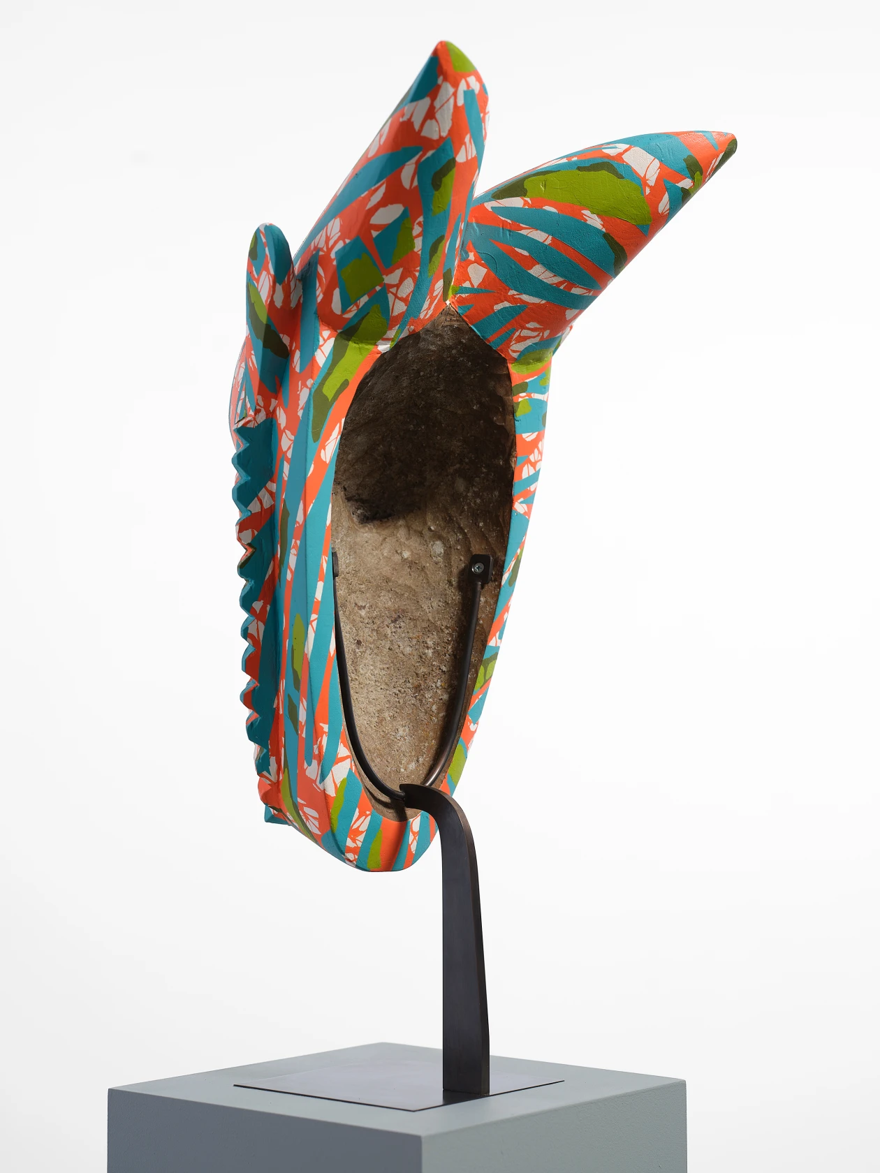 Yinka Shonibare, Hybrid Mask (Guro), 2023
