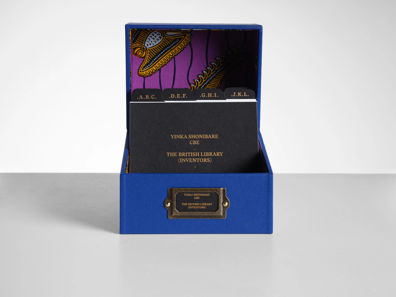 Yinka Shonibare British Library Collections (Inventors), 2022