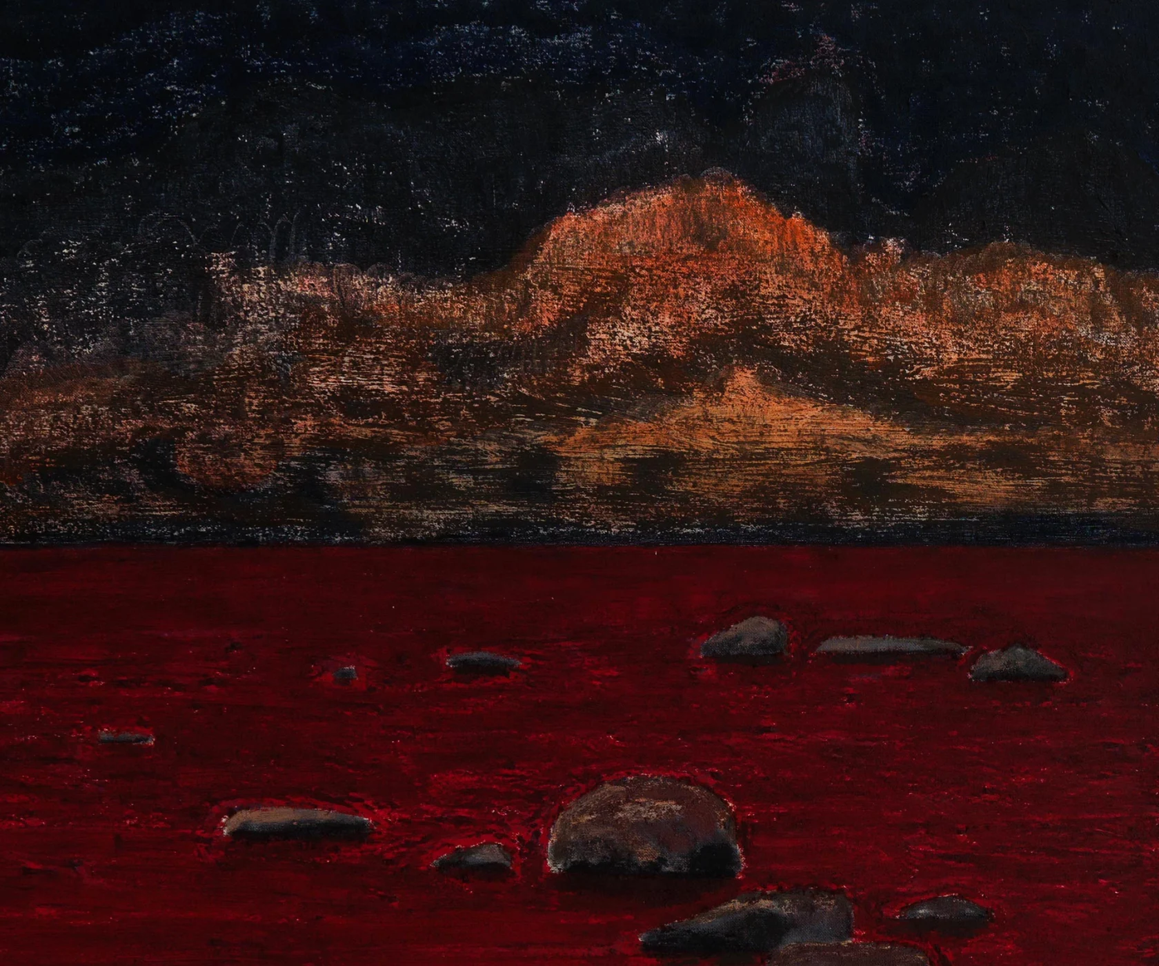 Mamma Andersson The mare reminds of the night, 2019