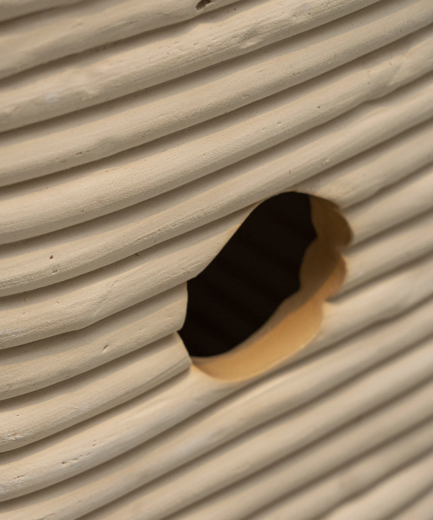 Jonathan Baldock, Earthly Coil (Hearing), 2021