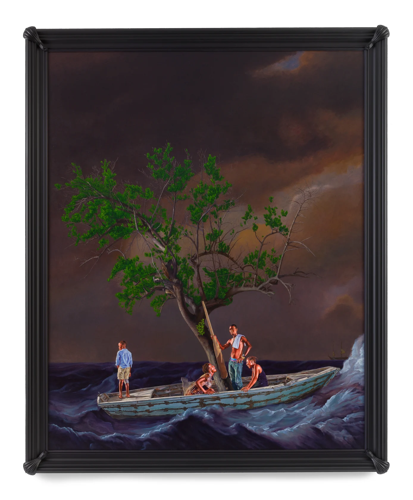 Kehinde Wiley Ship of Fools, 2017