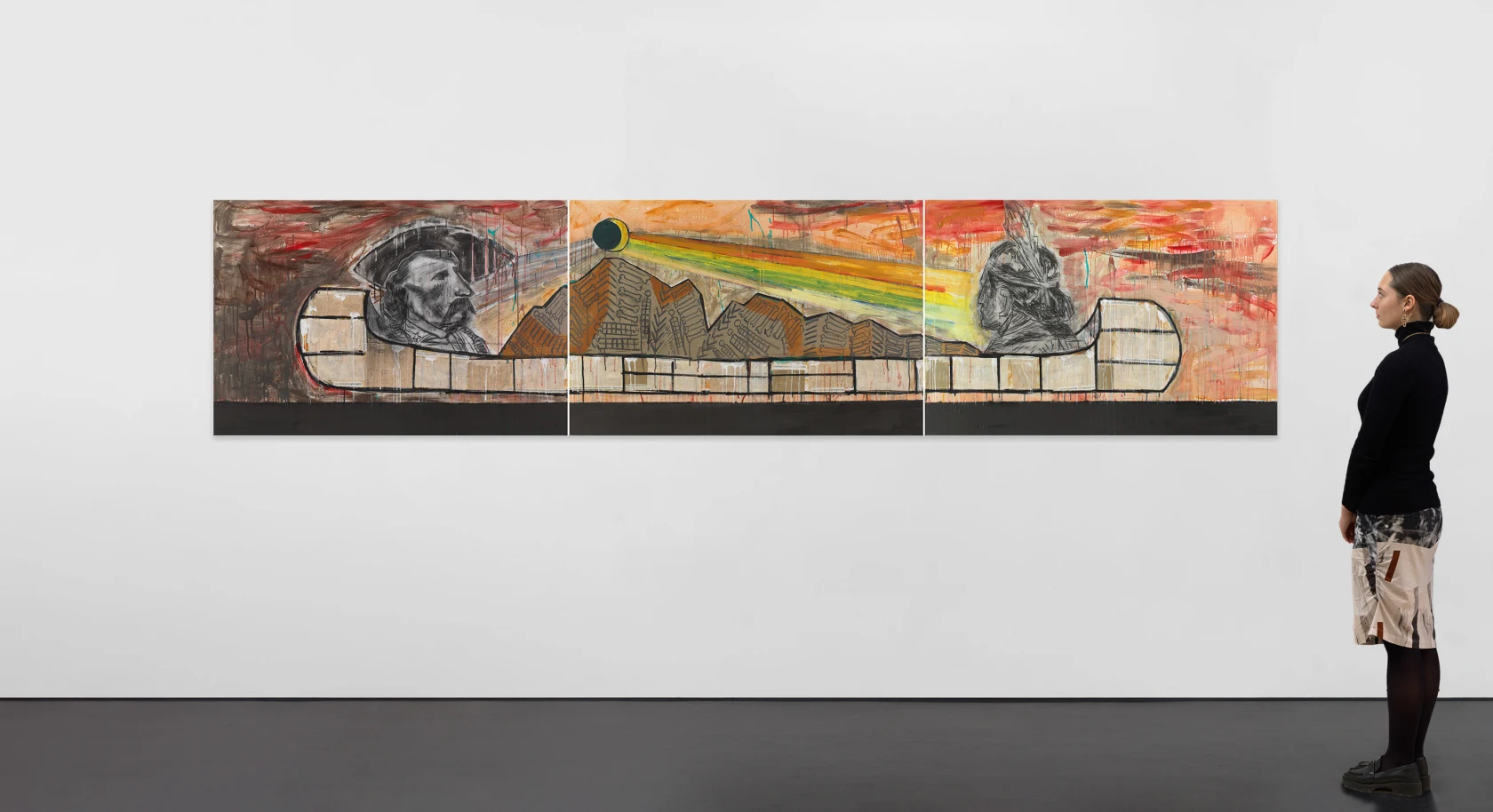 Jaune Quick-to-See Smith Trade Canoe: The Dark Side, 2017–2018