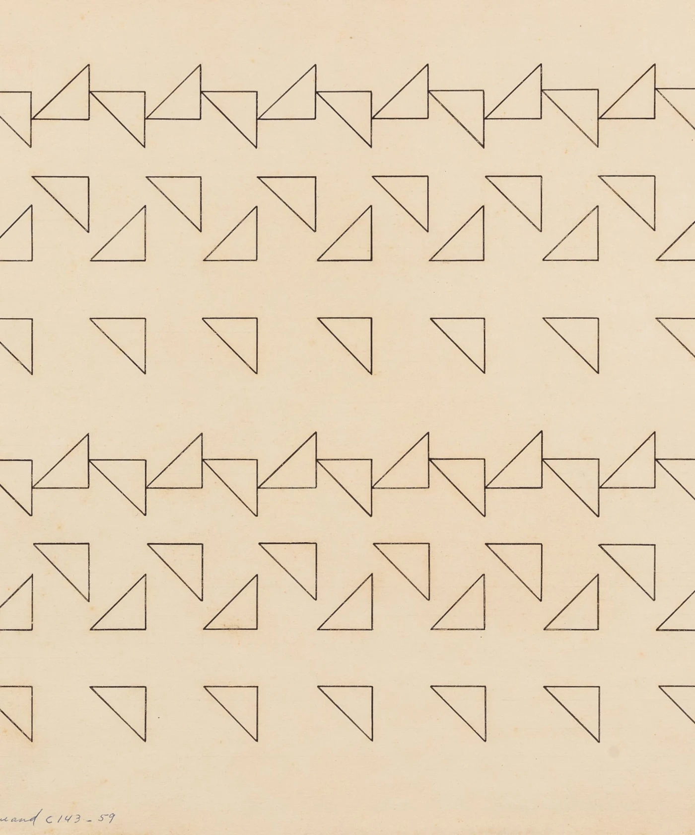 Judith Lauand Concreto 143, Acervo 194, 1959