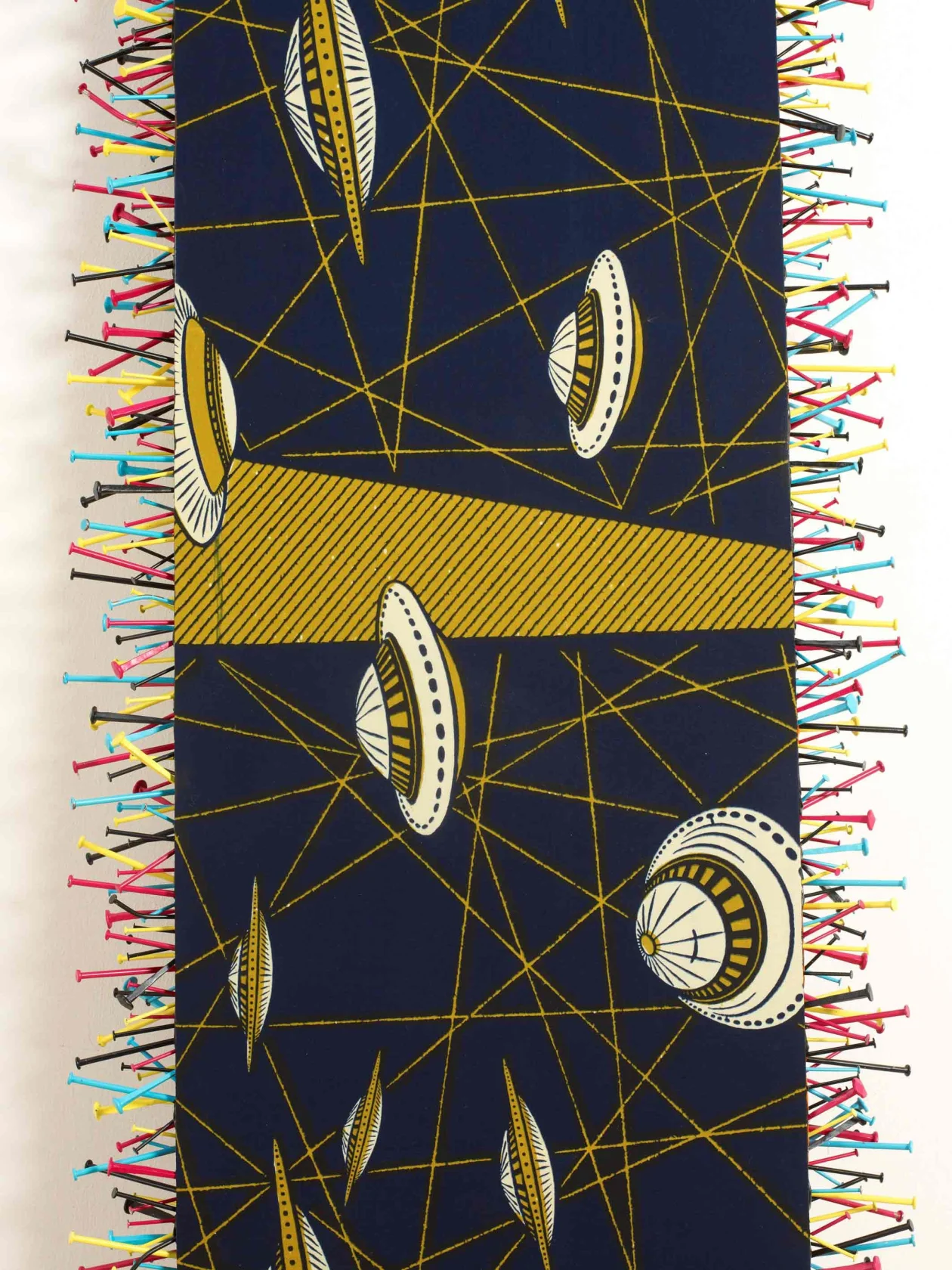 Yinka Shonibare Totem Painting 5, 2011