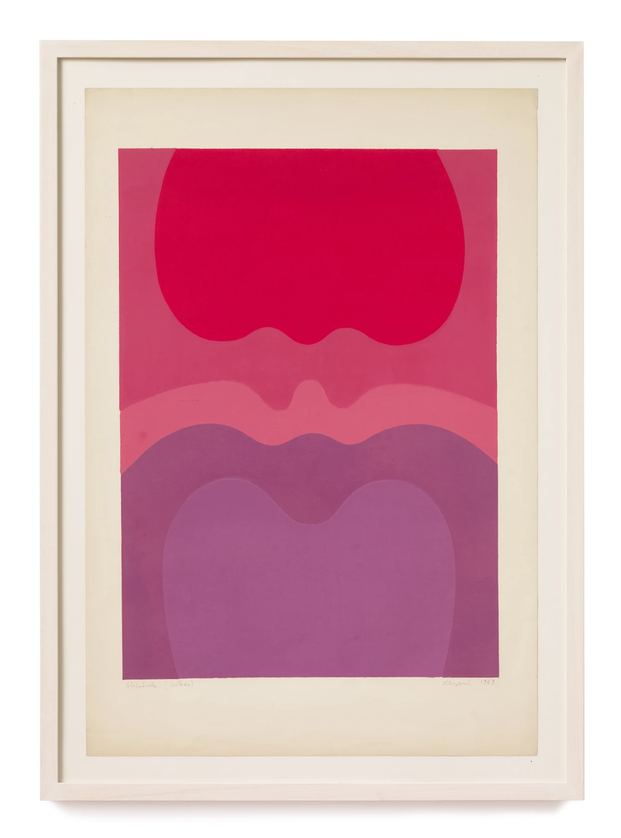 Ilona Keserü, Tombstones N (wrong), 1969