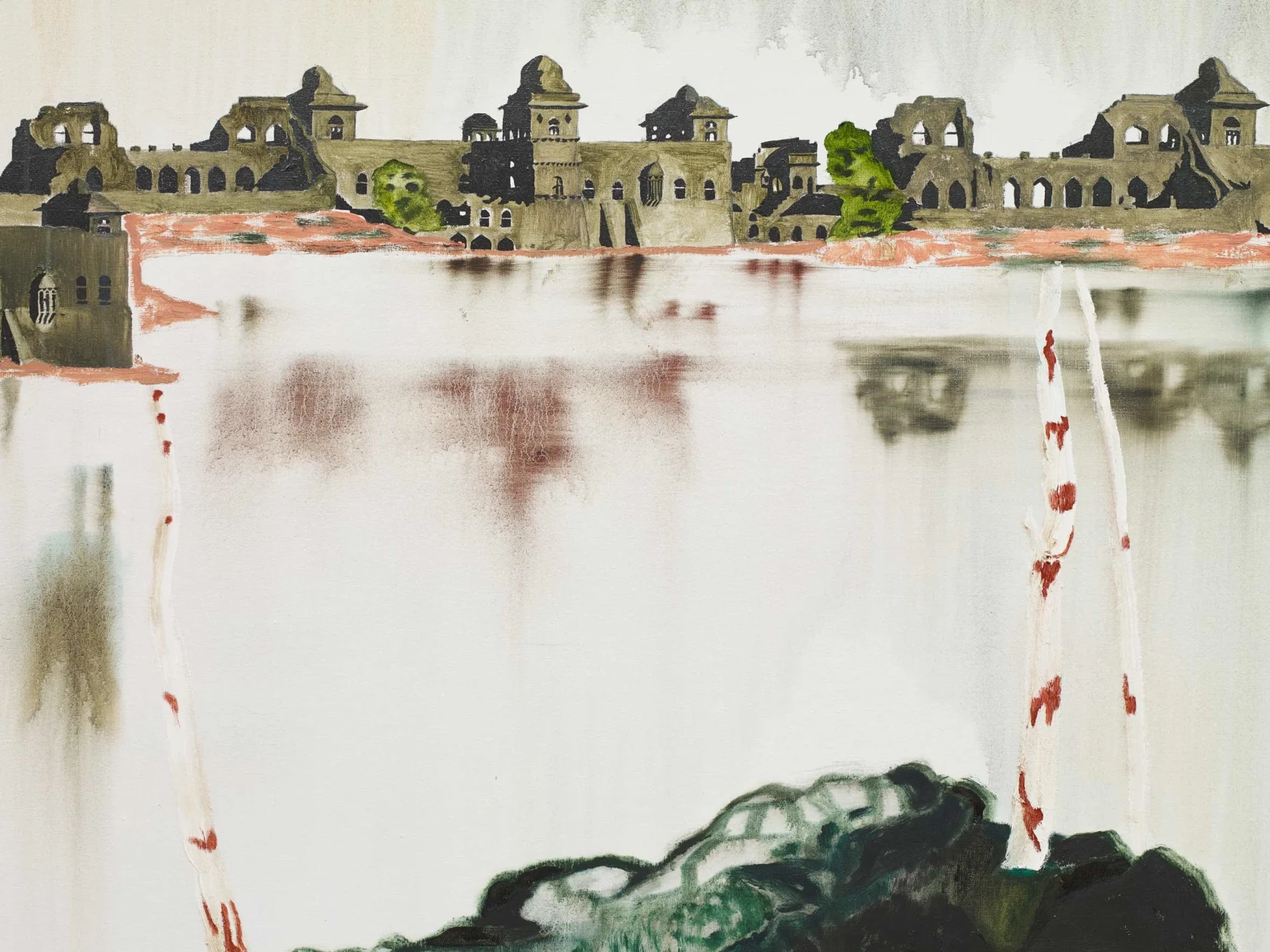 Mamma Andersson Minnesluckorna öppnas alltid från Söder / The Blank Memories Always Open From South, 2002