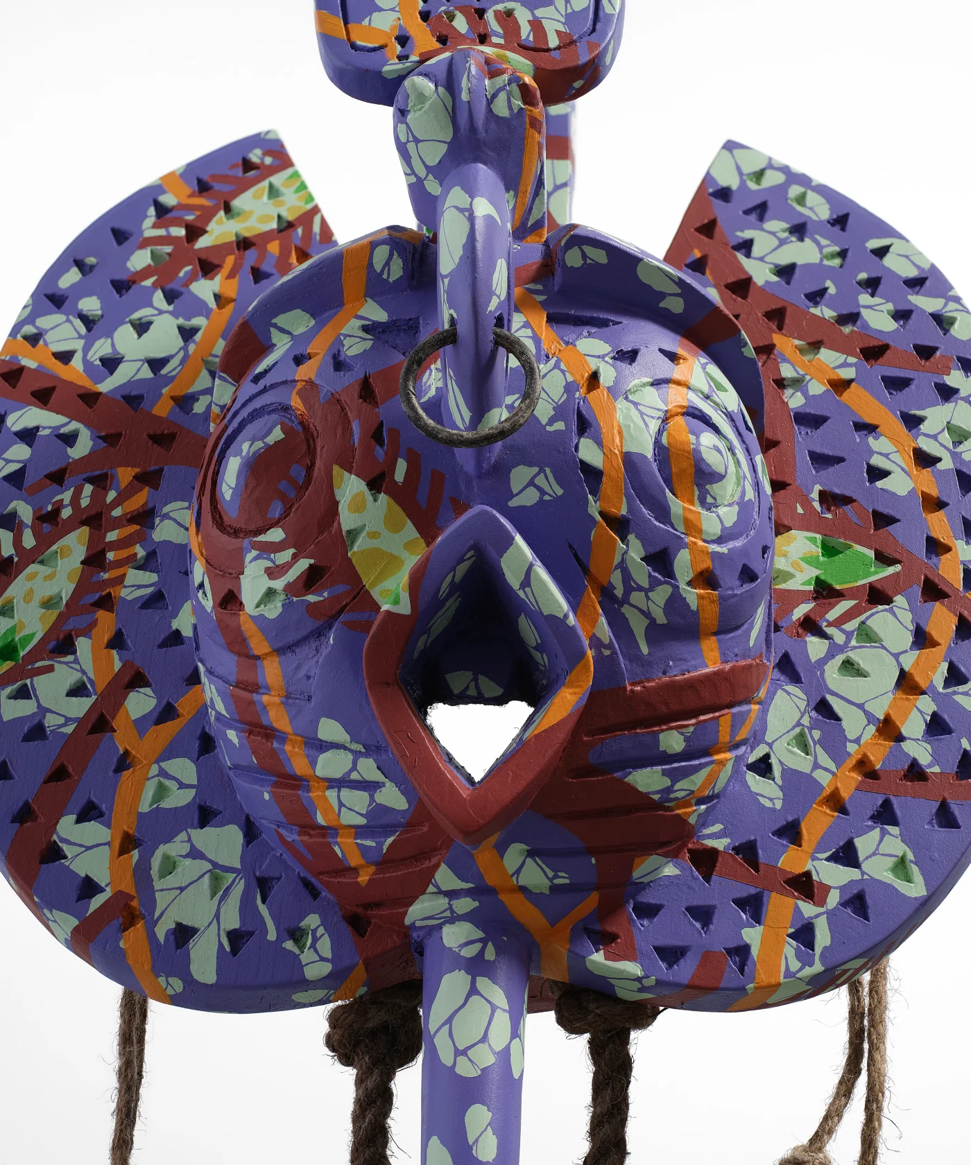 Yinka Shonibare Hybrid Mask (Gurunsi), 2023