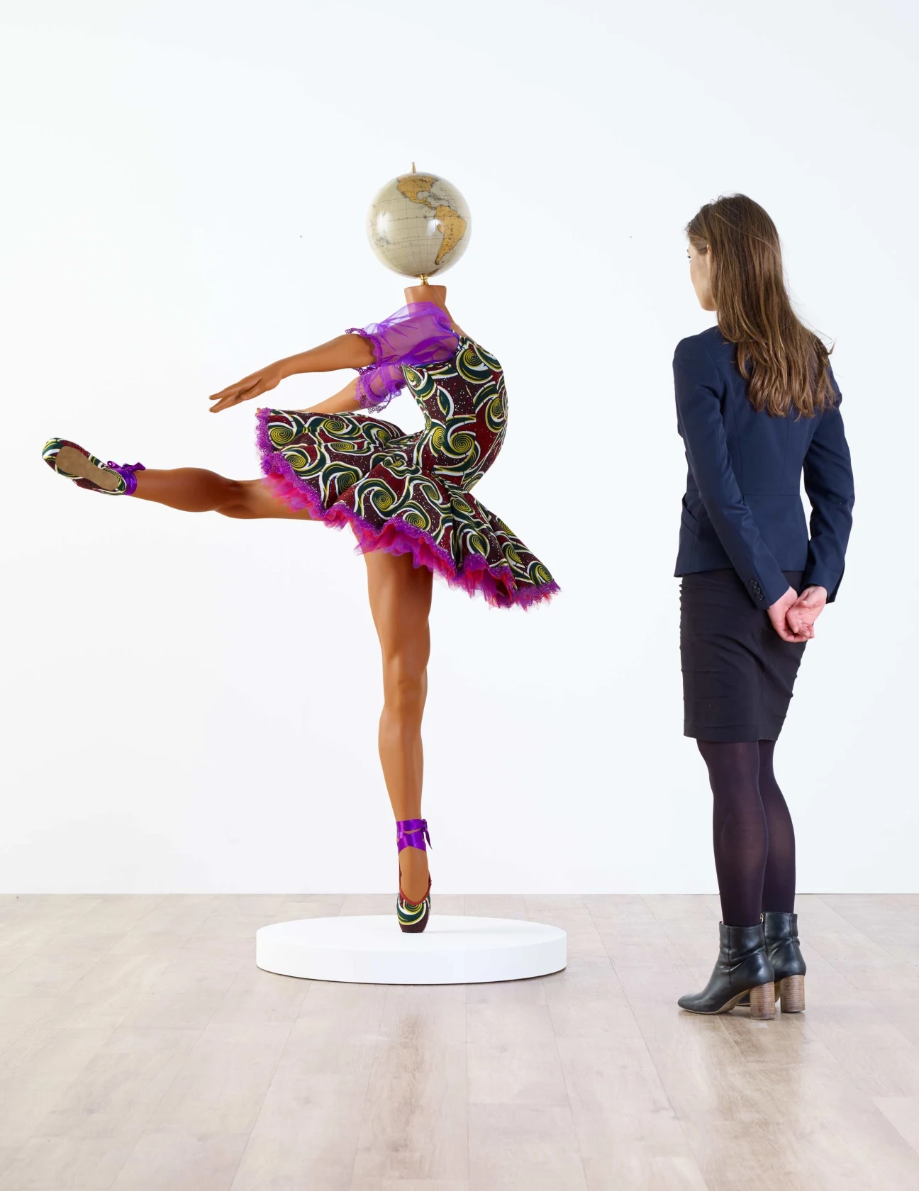 Yinka Shonibare, Globe Head Ballerina, 2012 - 2019