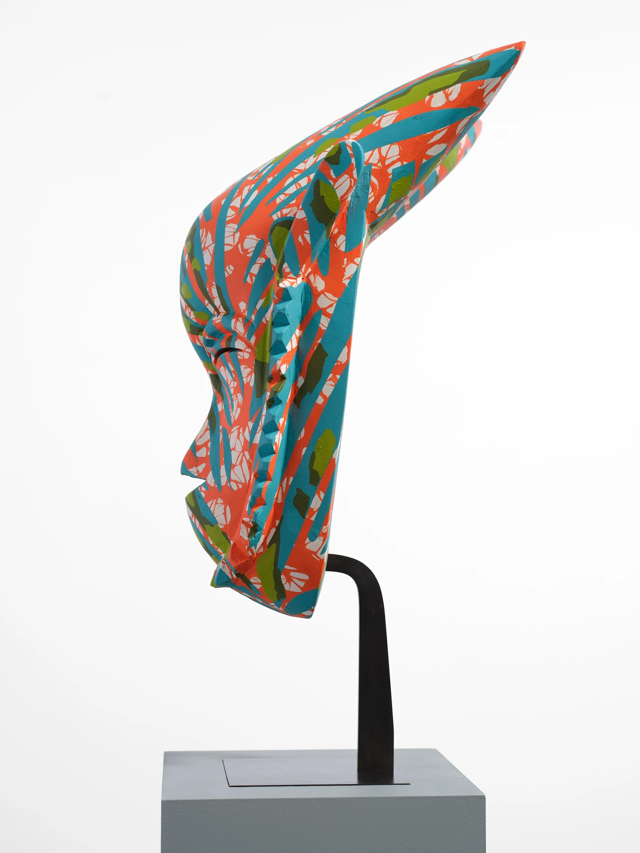 Yinka Shonibare, Hybrid Mask (Guro), 2023