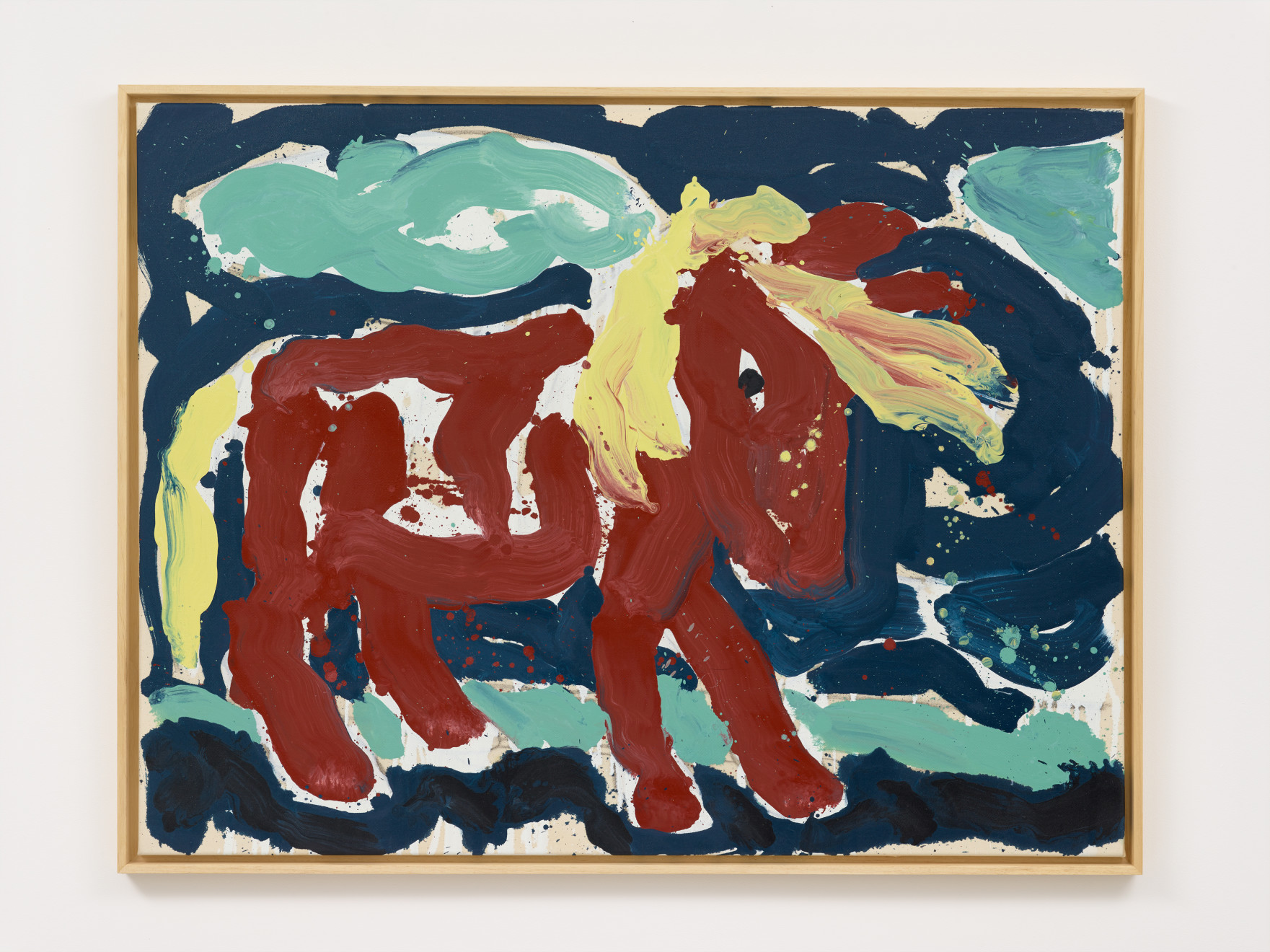 David Surman, Little Pony Frightened by Lightning (After Géricault), 2019