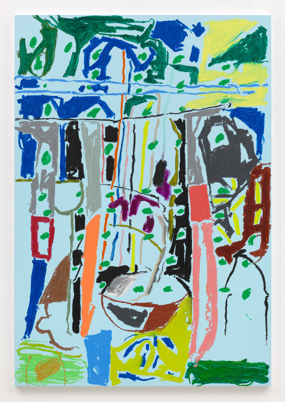 Jonathan McCree, Blue Pagoda, 2023