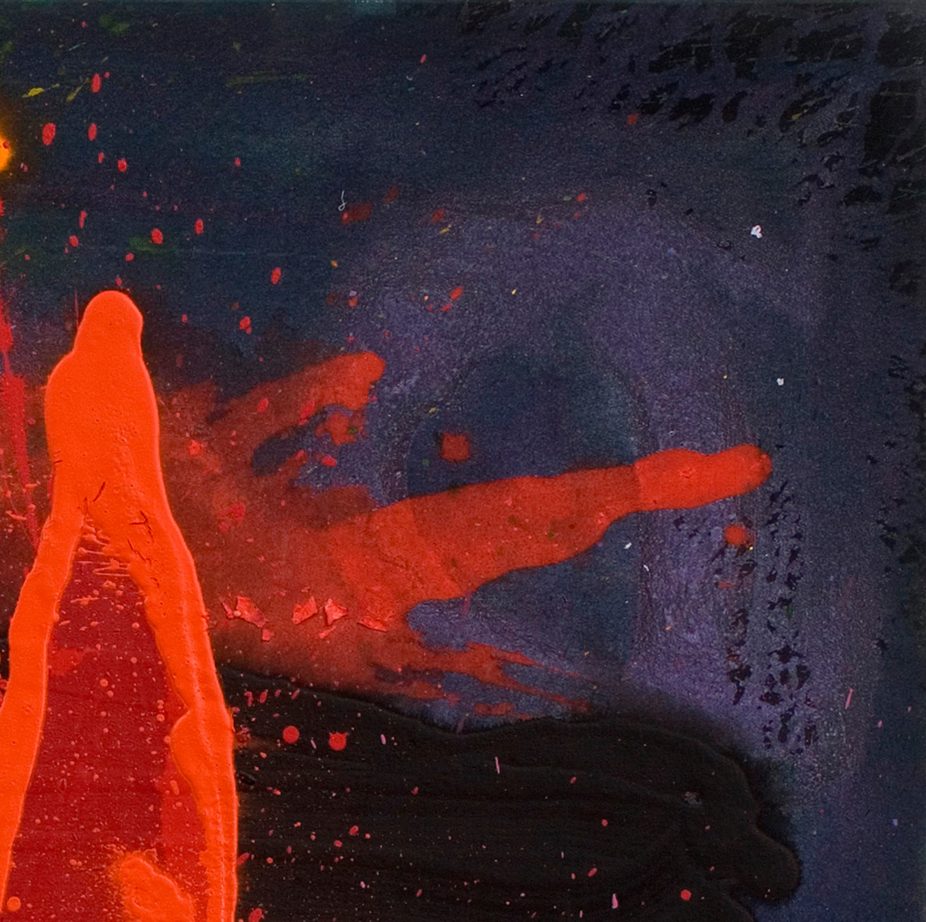 John Hoyland, Spirit of Venus 28.10.88, 1988