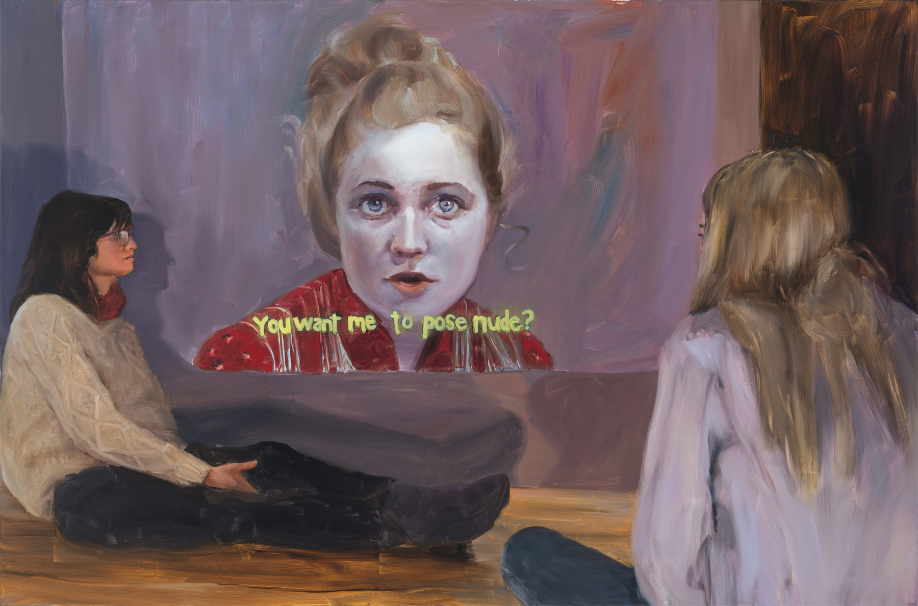 Jenna Gribbon, You want me to pose nude, 2021