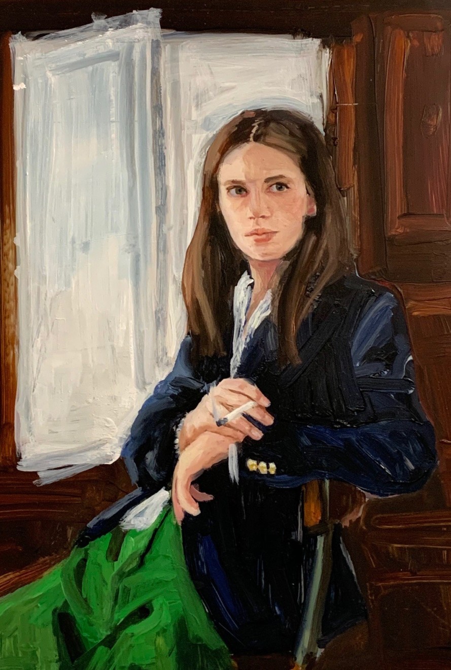 Karyn Lyons, The Navy Blazer, 2021