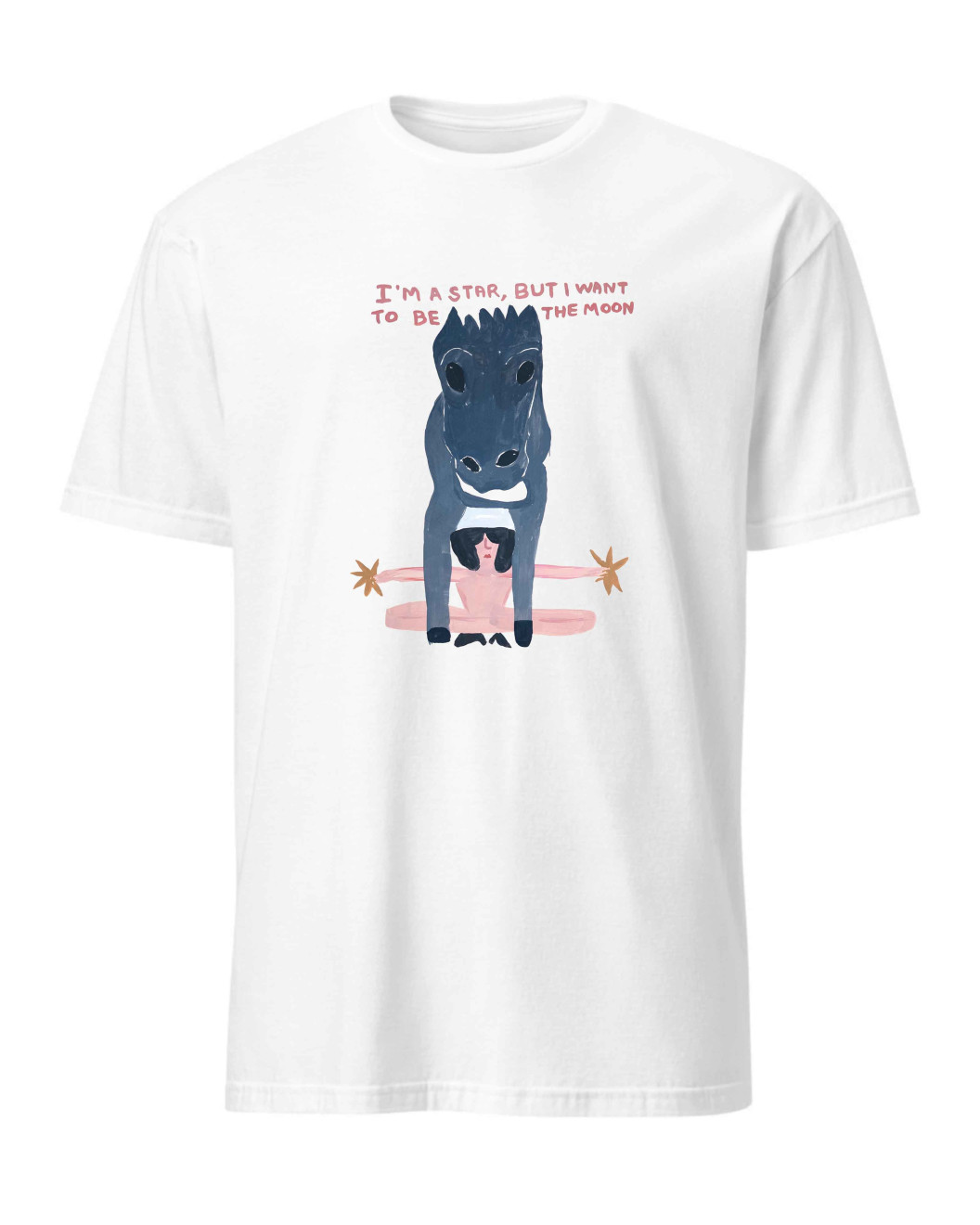 Kate Groobey, 'I'm A Star, But I Want To Be The Moon' T-Shirt, 2025