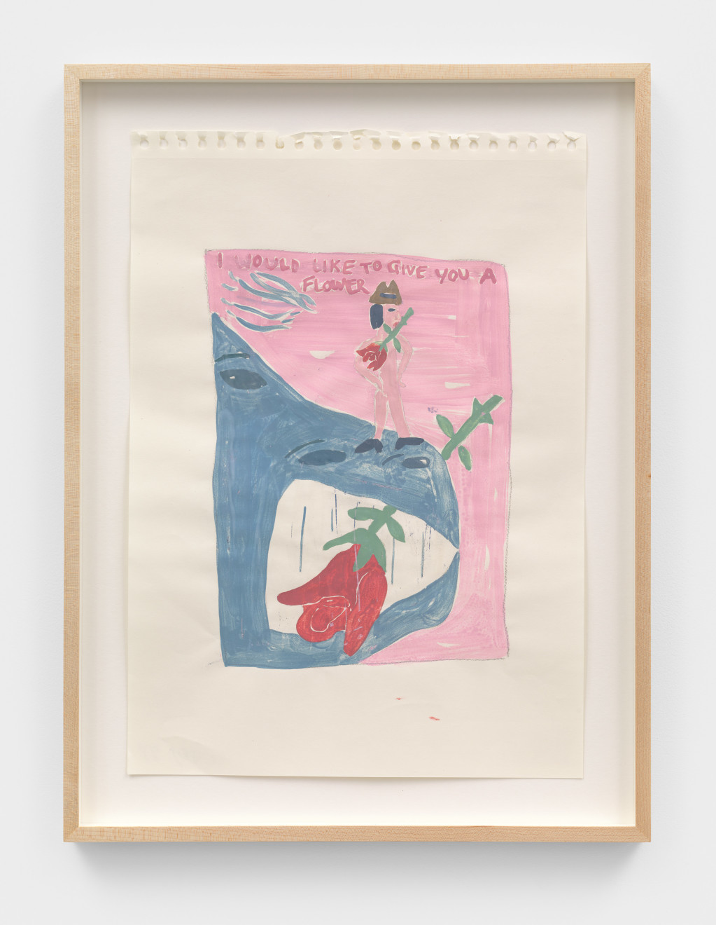 Kate Groobey, Flowers for you (I would like to give you a flower), 2023