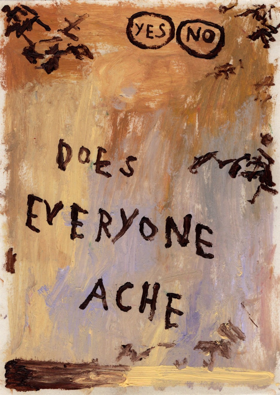 Daisy Parris, Does Everyone Ache?, 2019
